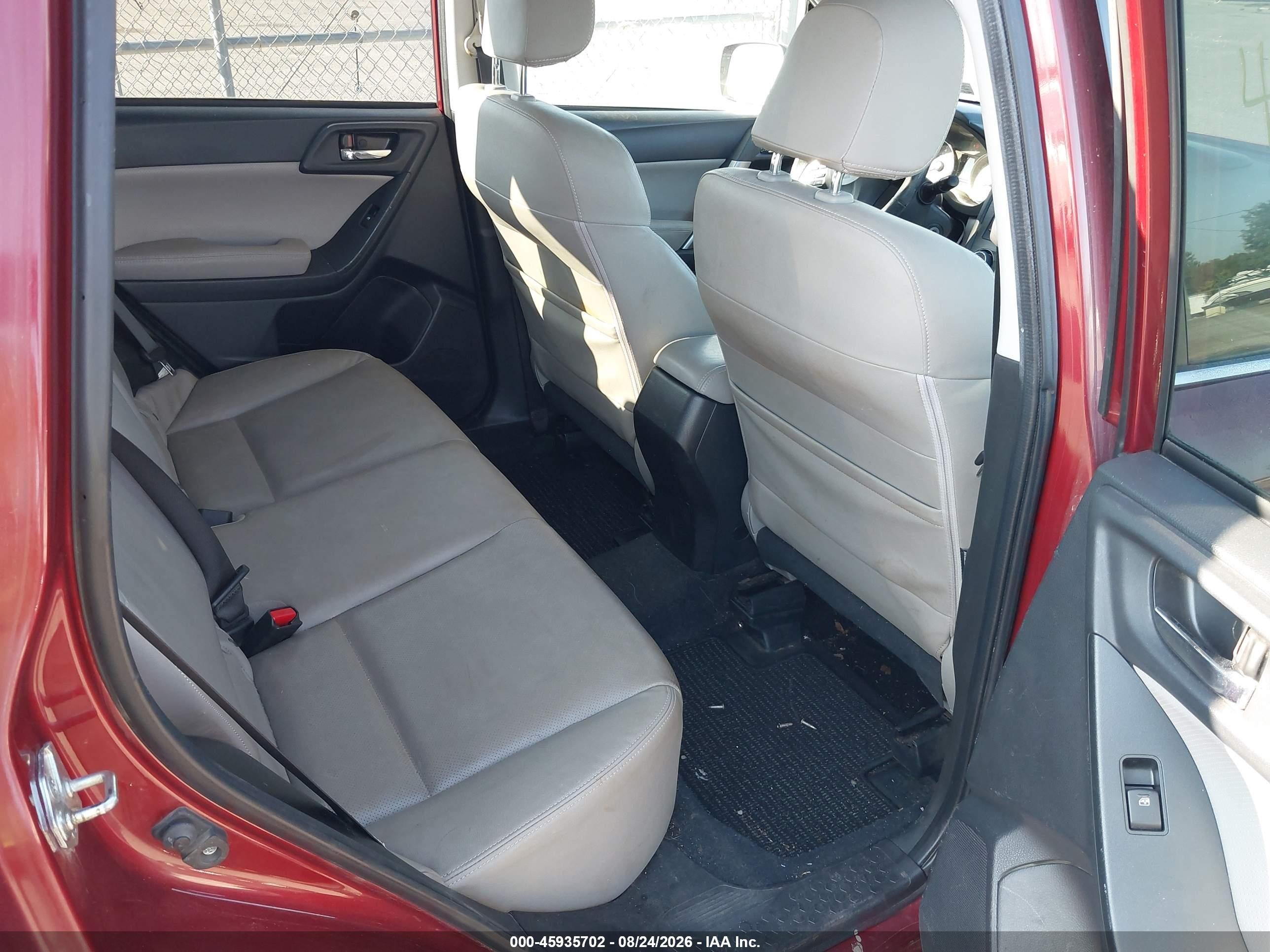 2015 Subaru Forester 2.5i Limited Красный vin: JF2SJAHC8FH545479