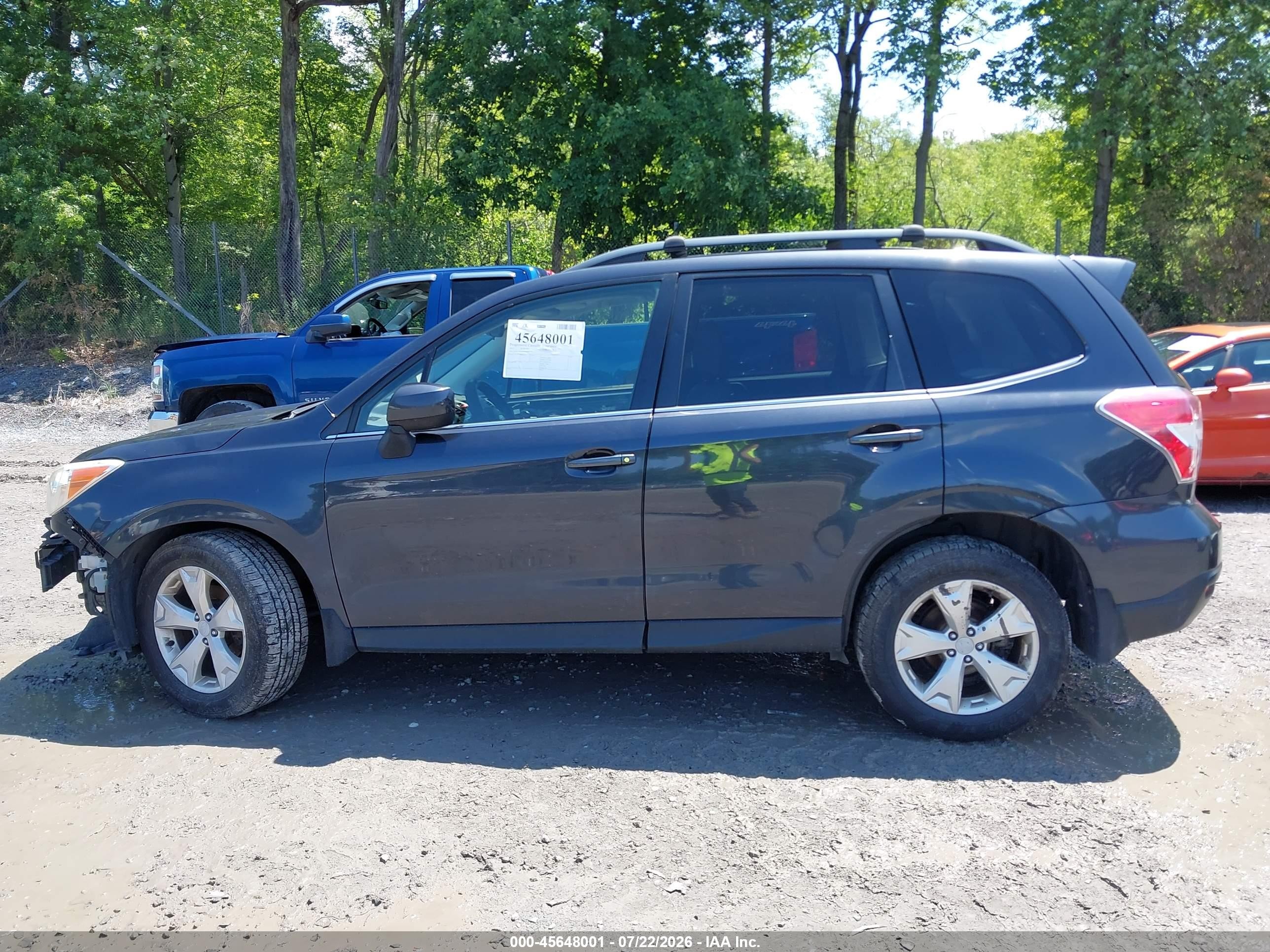 2015 Subaru Forester 2.5i Limited Black vin: JF2SJAHC8FH593144