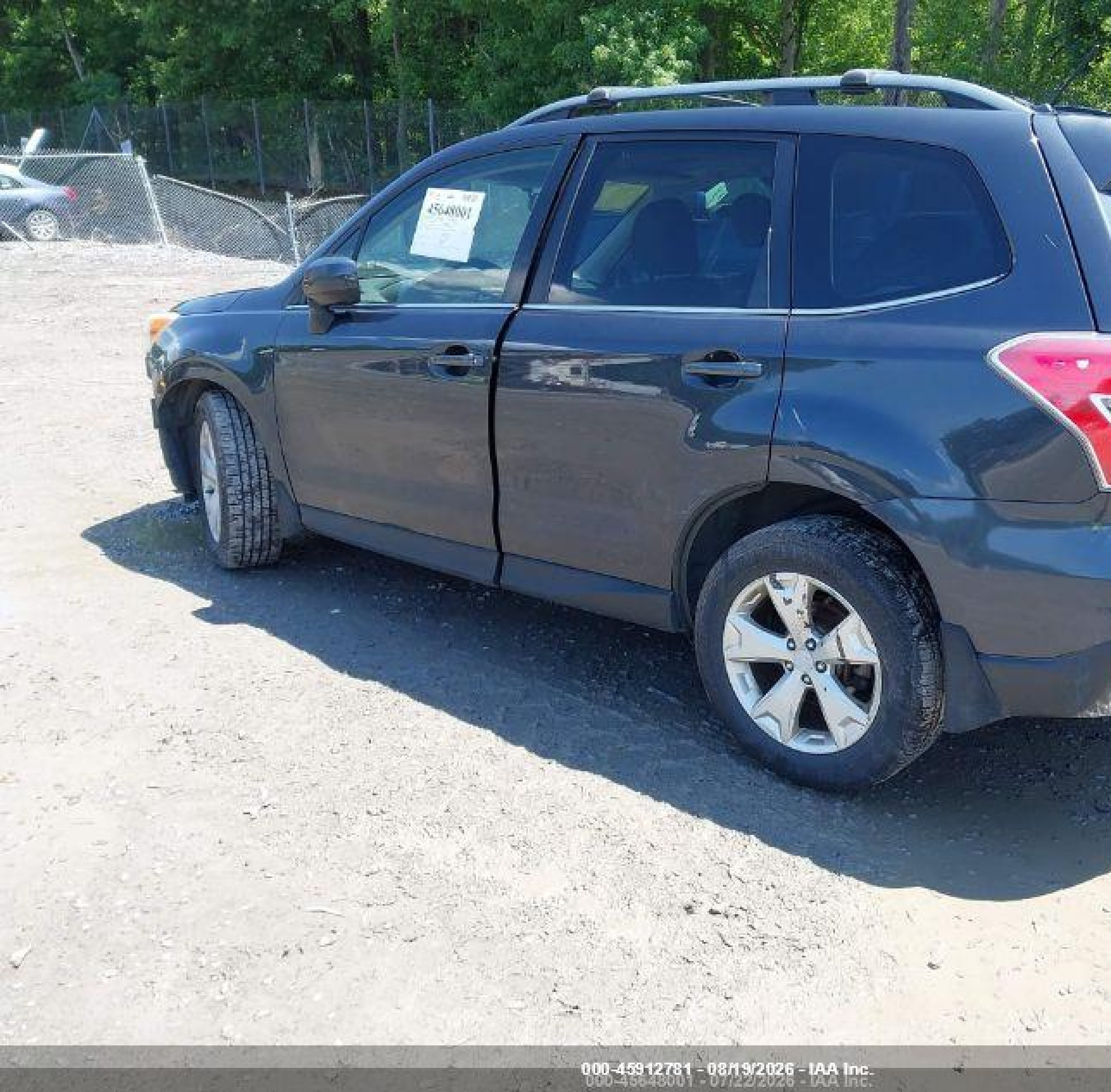 2015 Subaru Forester 2.5i Limited Gray vin: JF2SJAHC8FH593144