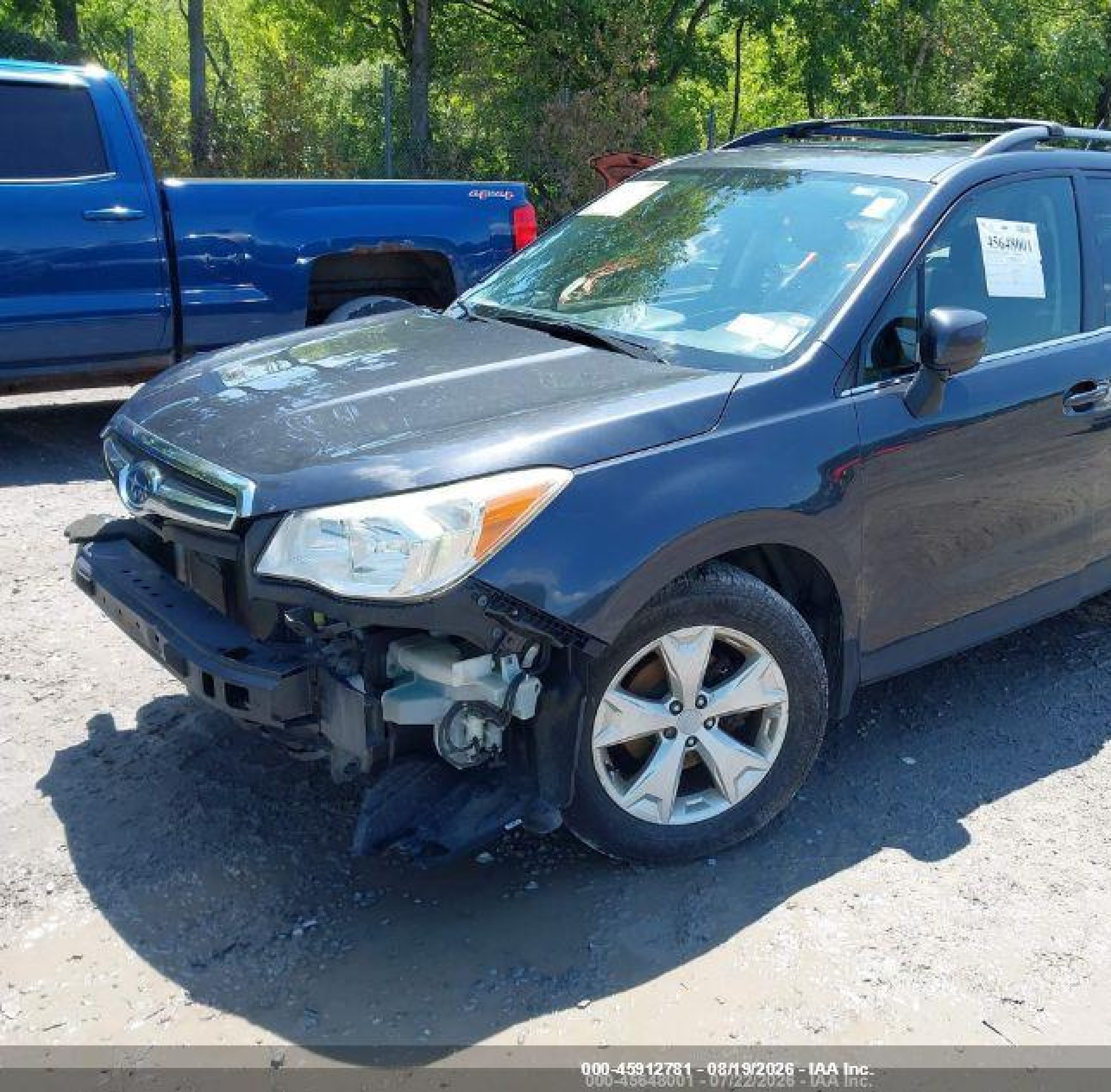 2015 Subaru Forester 2.5i Limited Серый vin: JF2SJAHC8FH593144