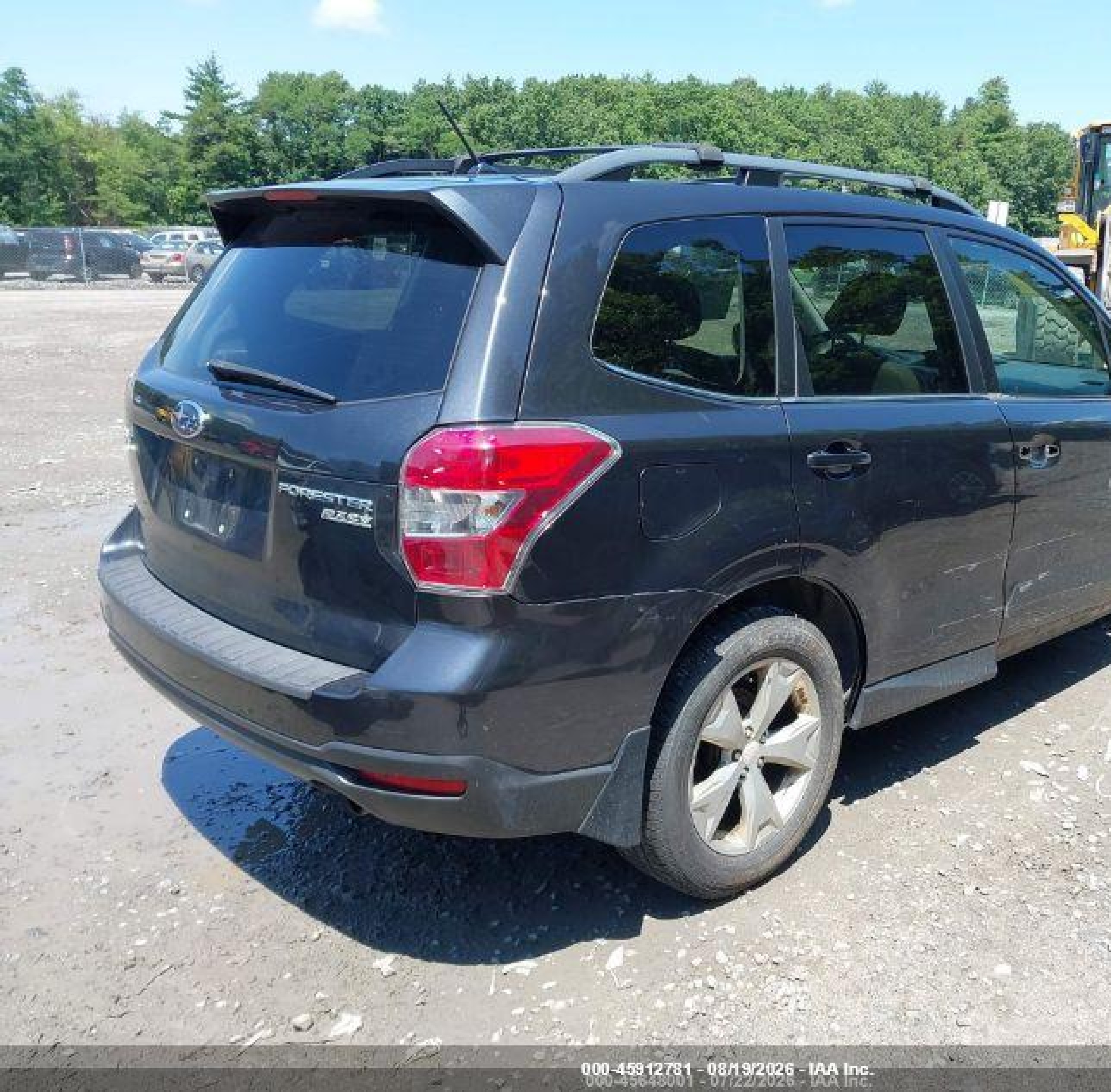 2015 Subaru Forester 2.5i Limited Gray vin: JF2SJAHC8FH593144