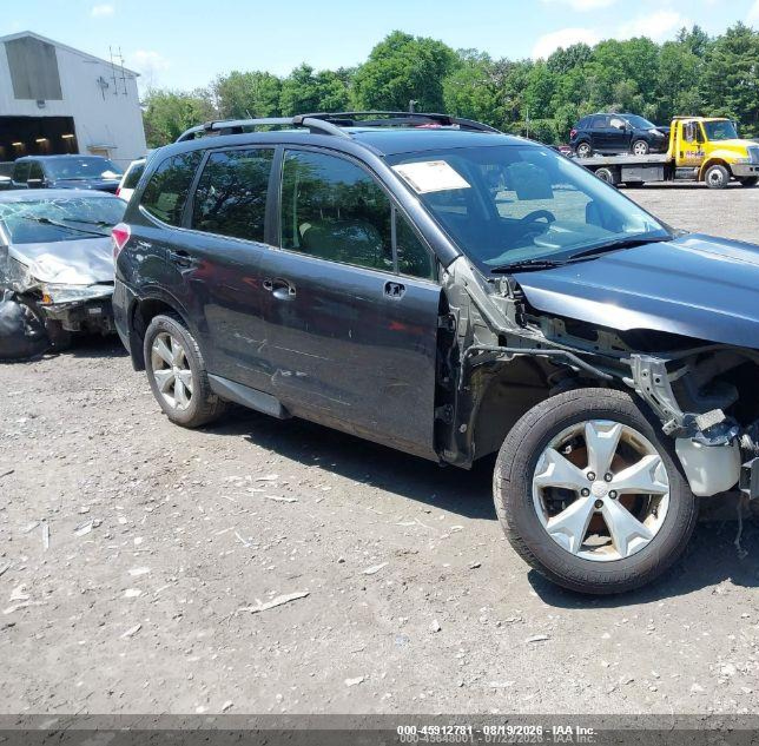 2015 Subaru Forester 2.5i Limited Gray vin: JF2SJAHC8FH593144