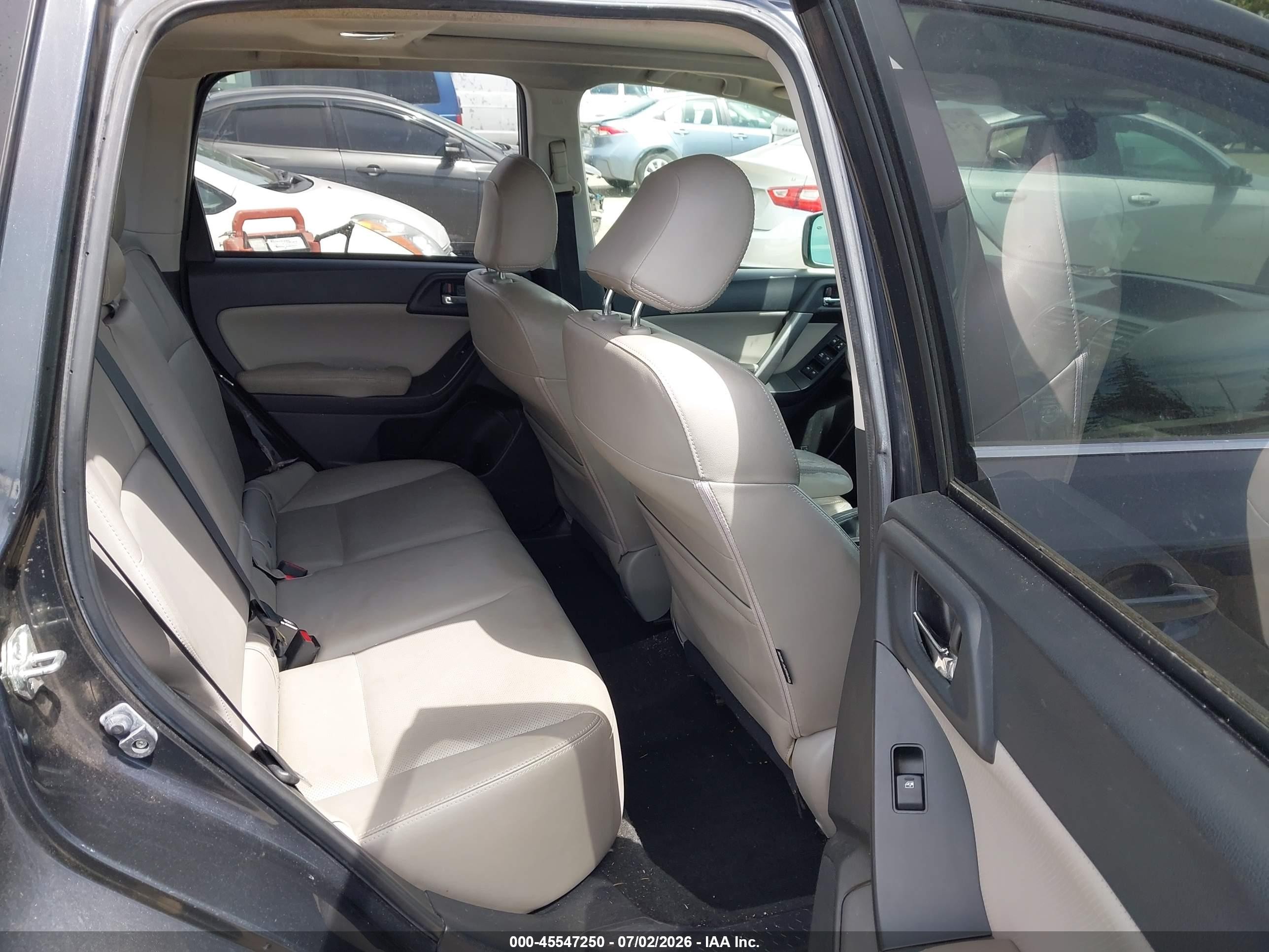 2014 Subaru Forester 2.5i Limited Gray vin: JF2SJAHC9EH418058