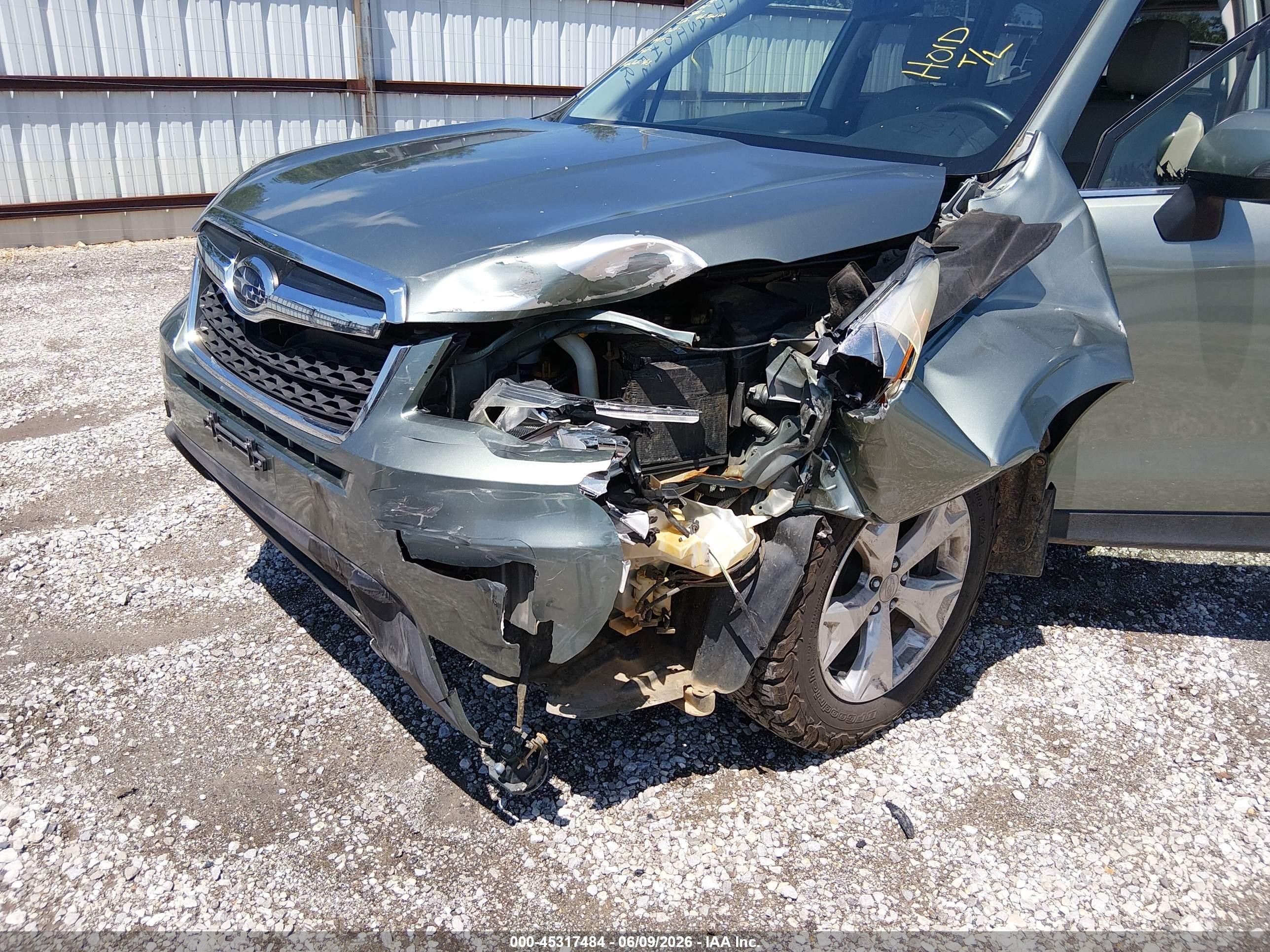 2014 Subaru Forester 2.5i Limited Green vin: JF2SJAHC9EH428072