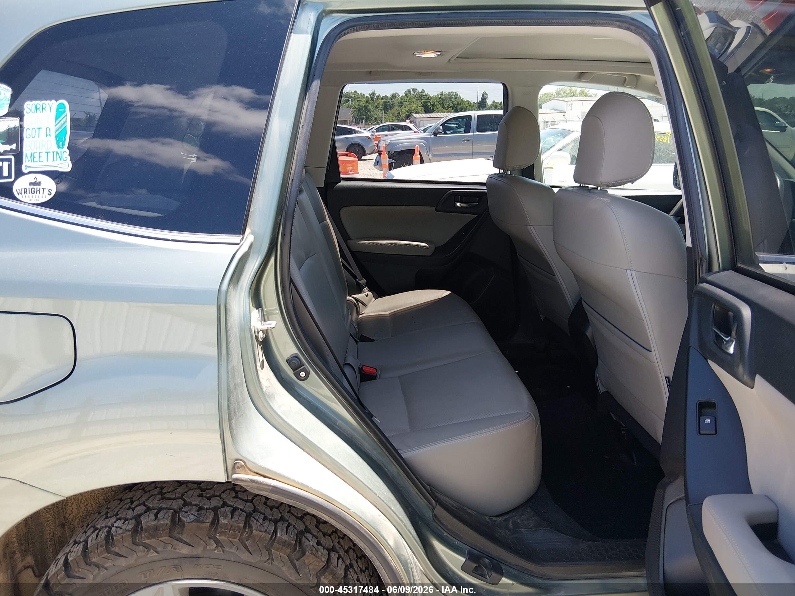 2014 Subaru Forester 2.5i Limited Green vin: JF2SJAHC9EH428072