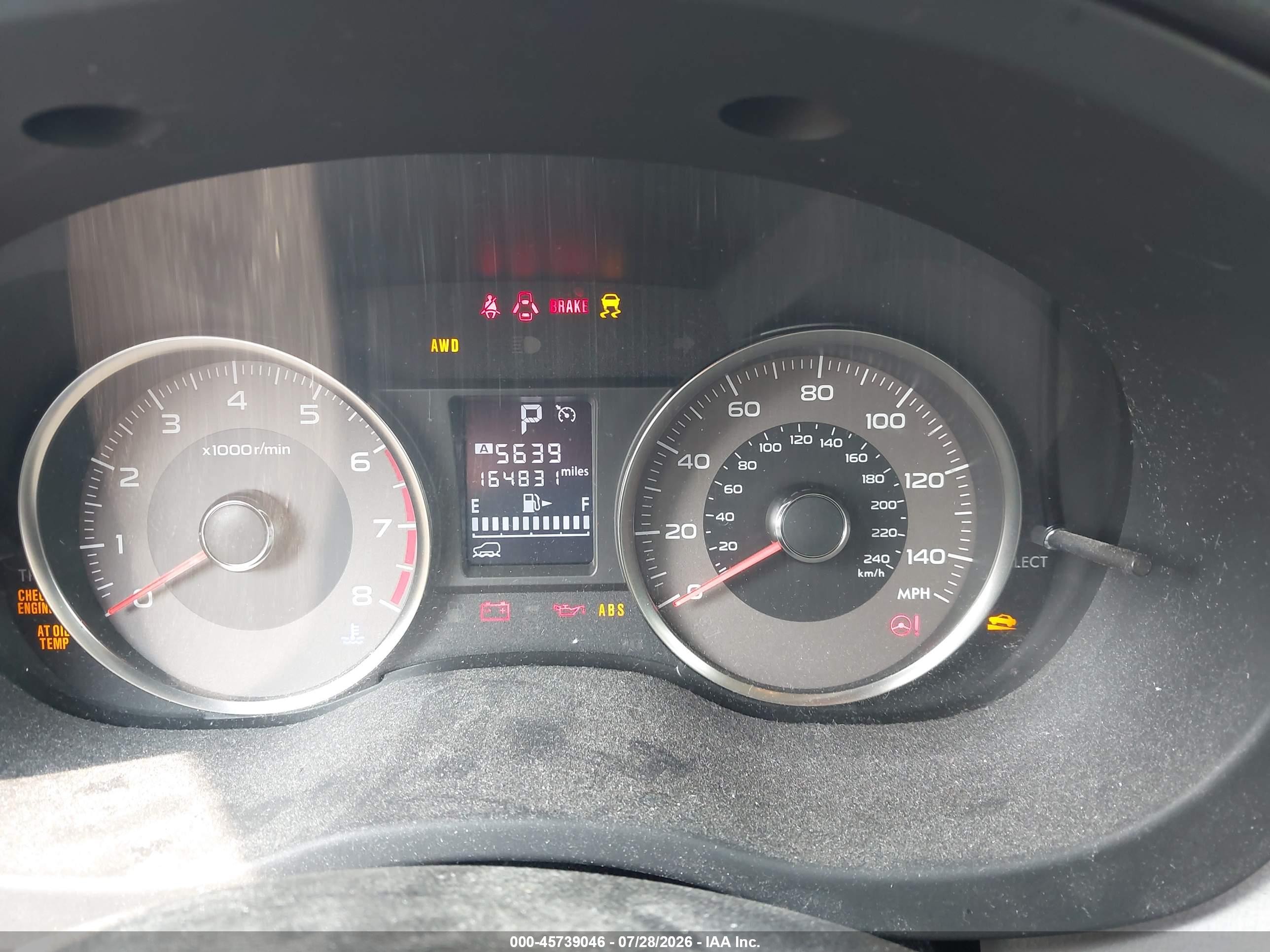 2014 Subaru Forester 2.5i Limited Красный vin: JF2SJAHC9EH481838