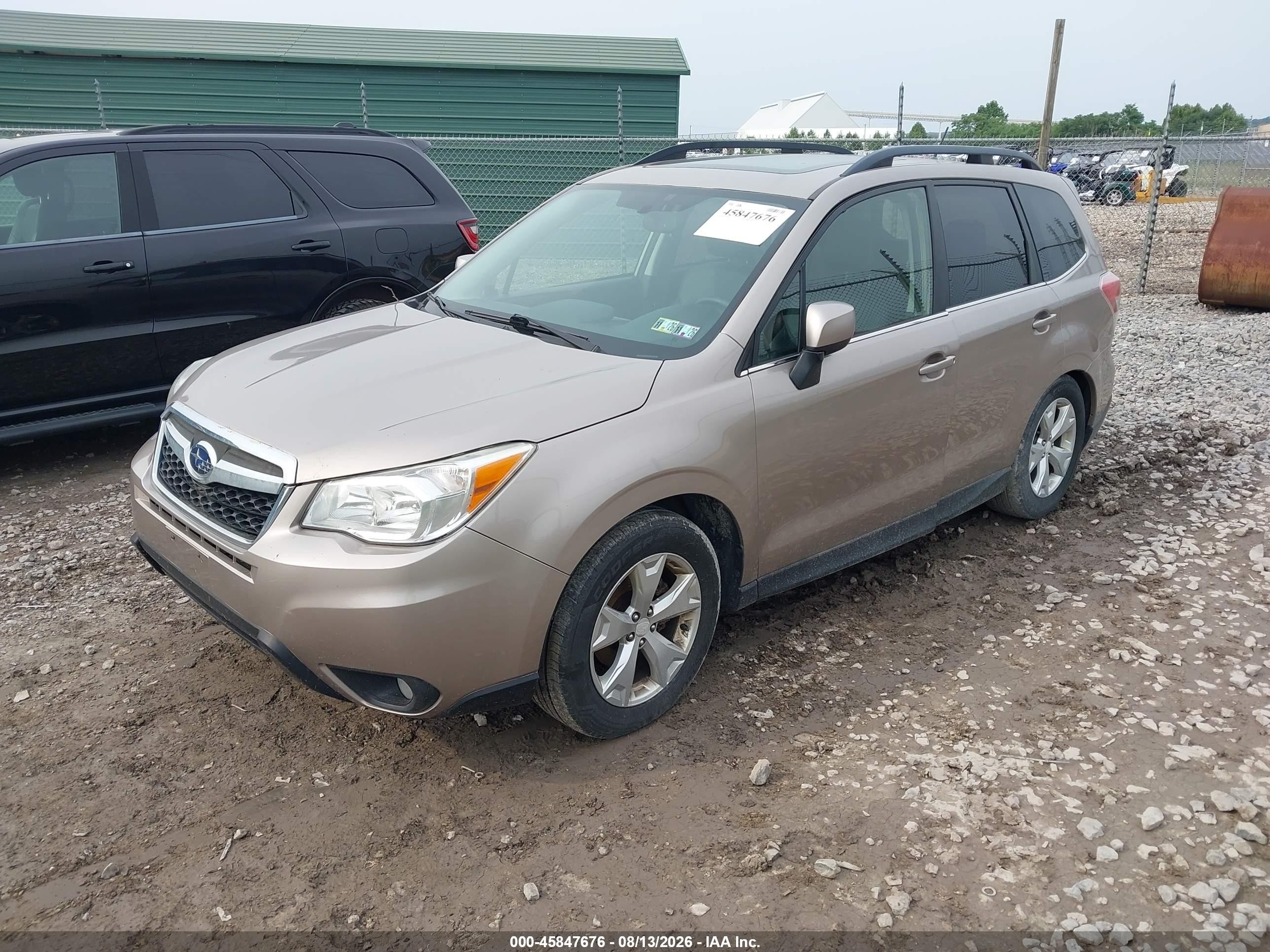 2014 Subaru Forester 2.5i Limited Gold vin: JF2SJAHC9EH489809