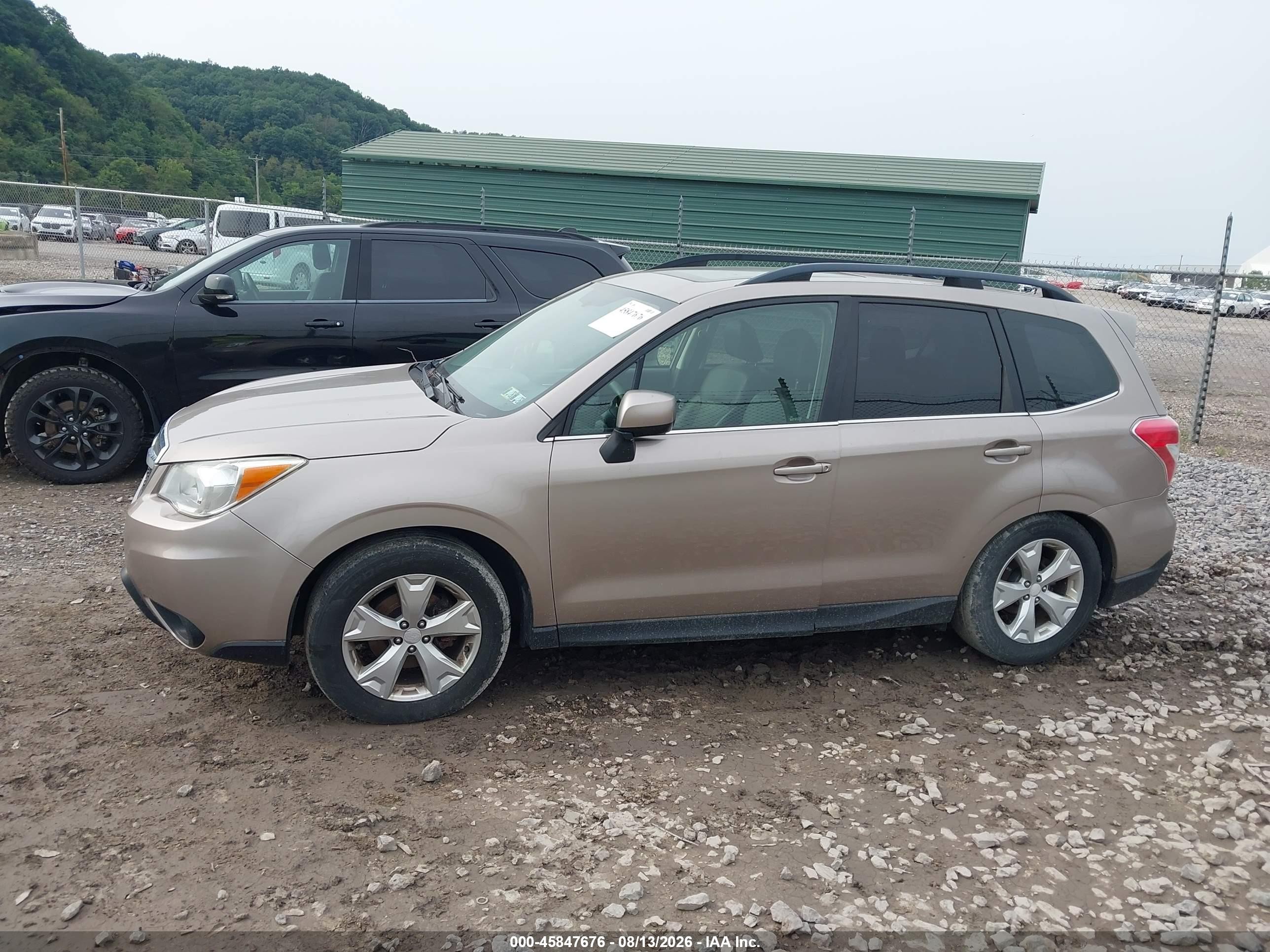 2014 Subaru Forester 2.5i Limited Gold vin: JF2SJAHC9EH489809
