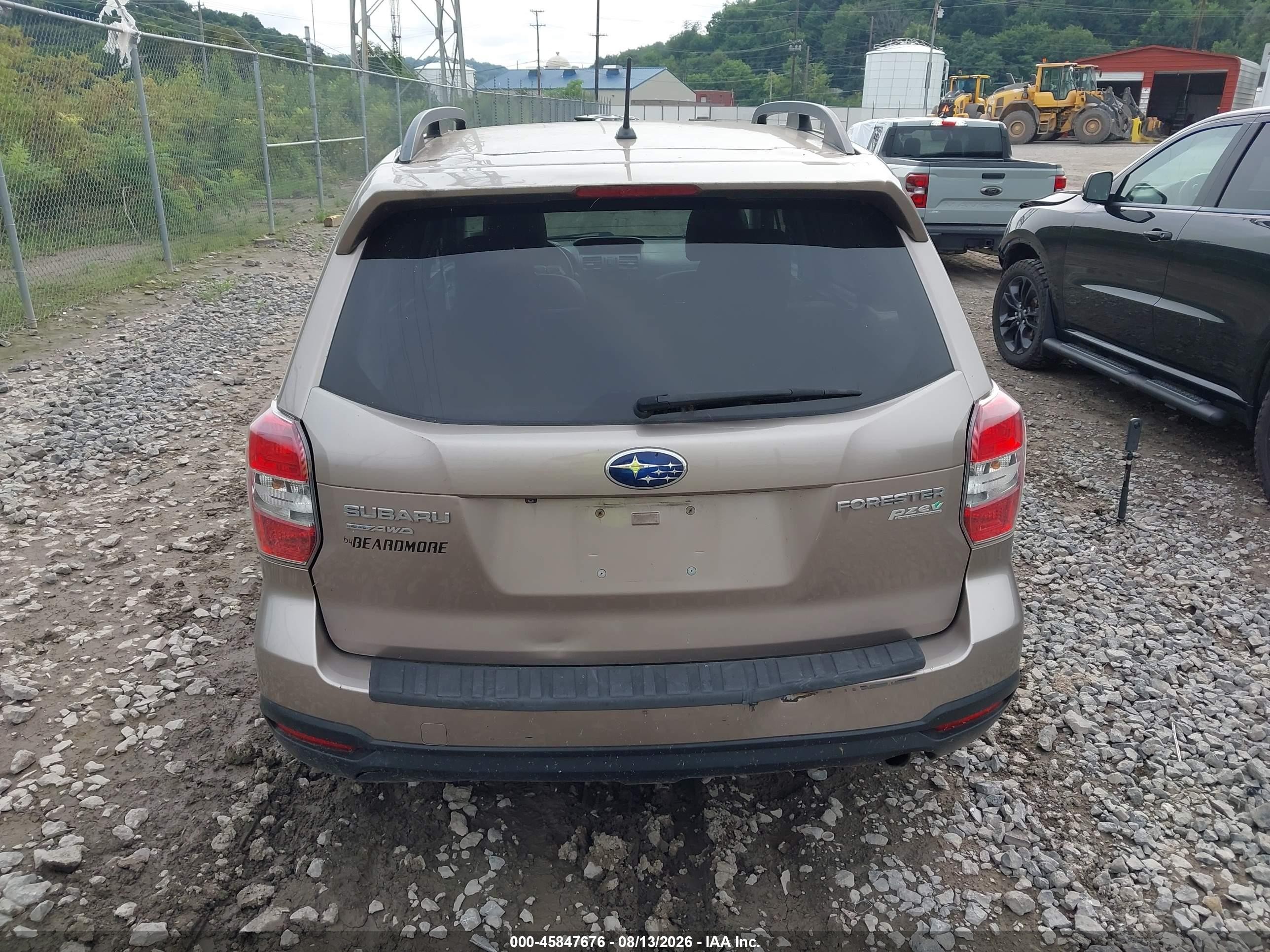 2014 Subaru Forester 2.5i Limited Gold vin: JF2SJAHC9EH489809