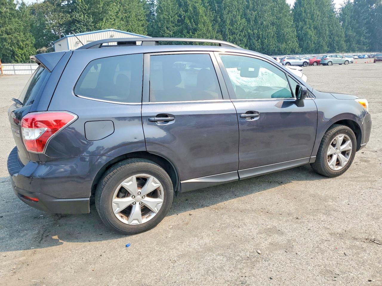 2014 Subaru Forester 2.5i Limited Gray vin: JF2SJAHC9EH552746
