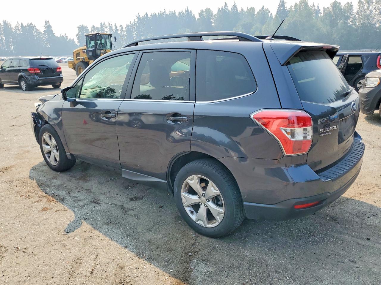 2014 Subaru Forester 2.5i Limited Gray vin: JF2SJAHC9EH552746