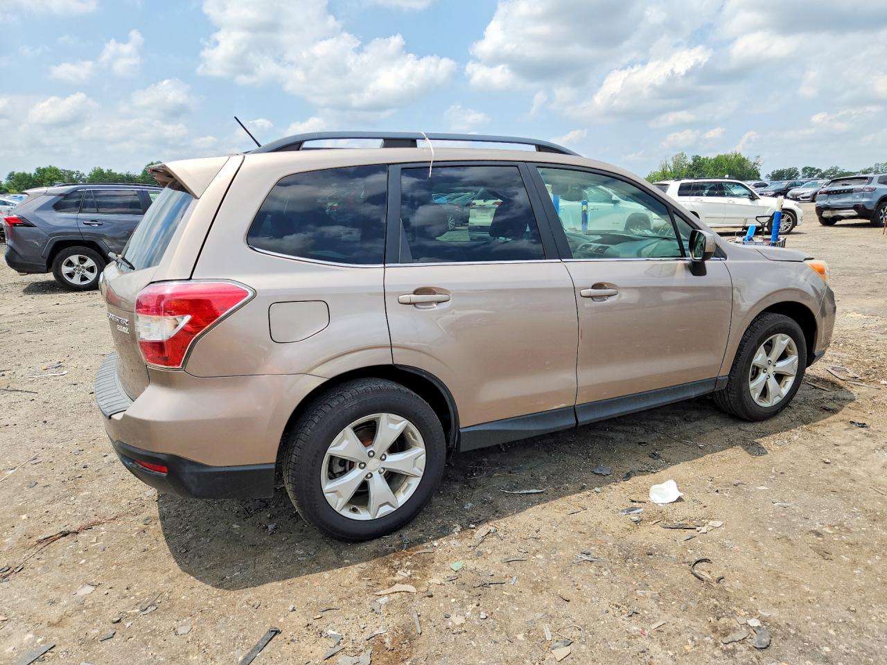 2015 Subaru Forester 2.5i Limited Tan vin: JF2SJAHC9FH403805