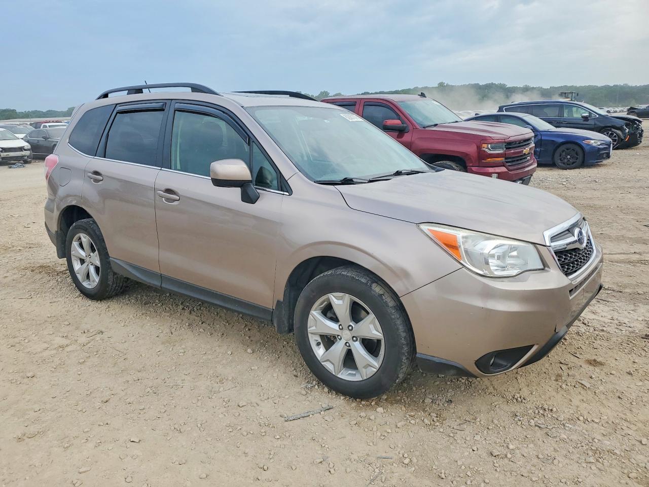 2015 Subaru Forester 2.5i Limited Tan vin: JF2SJAHC9FH420278