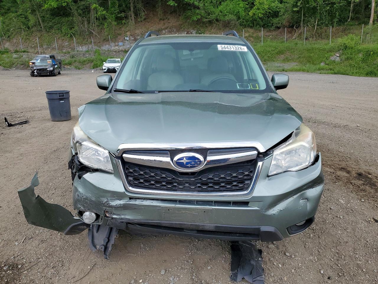 2015 Subaru Forester 2.5i Limited Green vin: JF2SJAHC9FH517092
