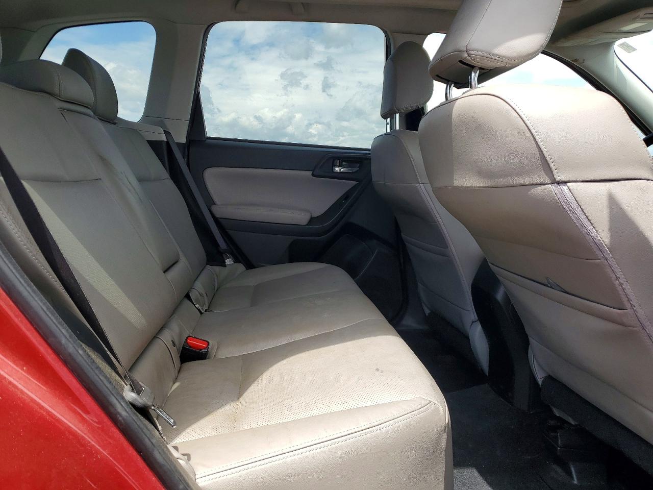 2015 Subaru Forester 2.5i Limited Burgundy vin: JF2SJAHC9FH547029