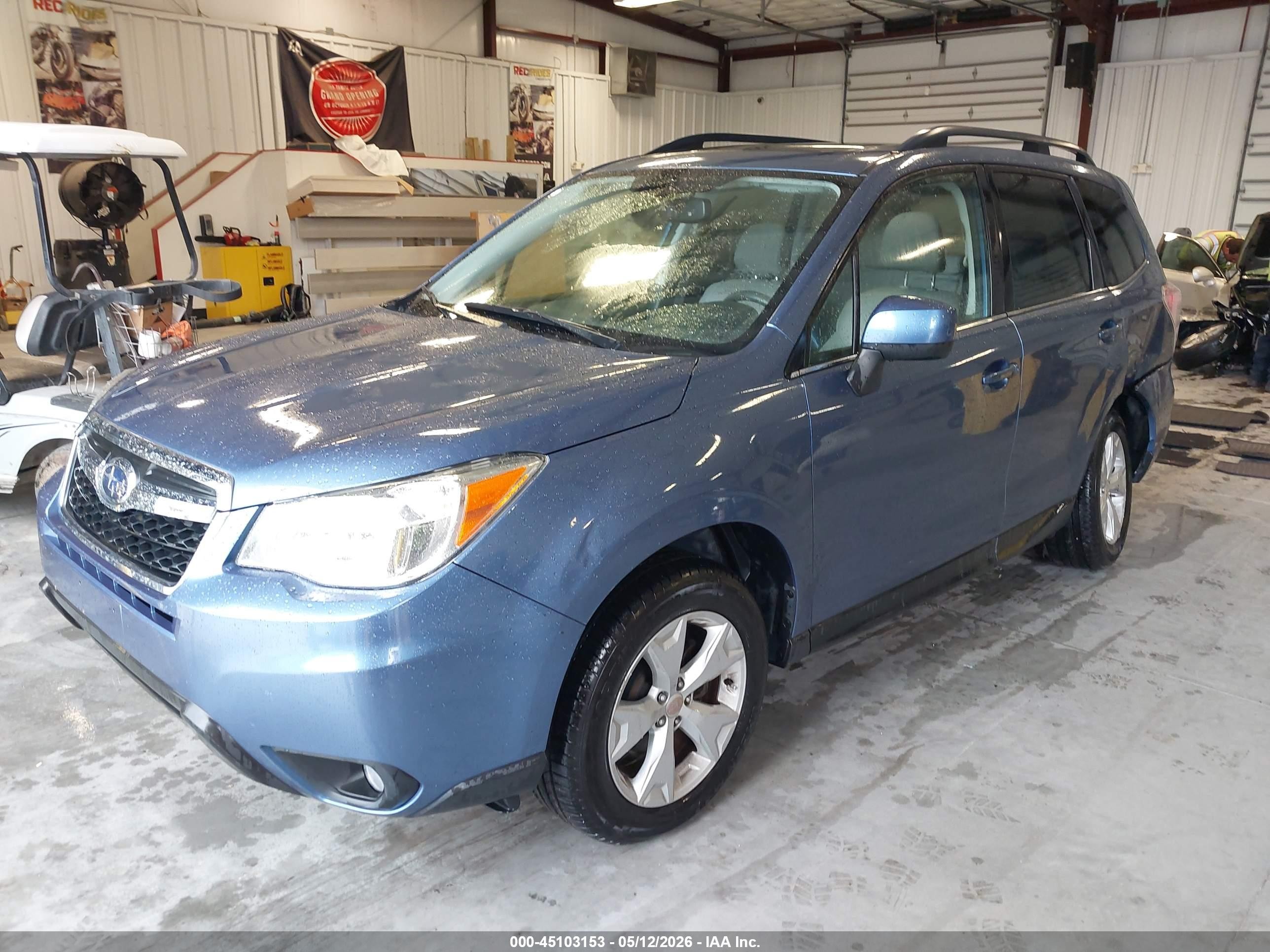 2016 Subaru Forester 2.5i Limited Blue vin: JF2SJAHC9GH540650