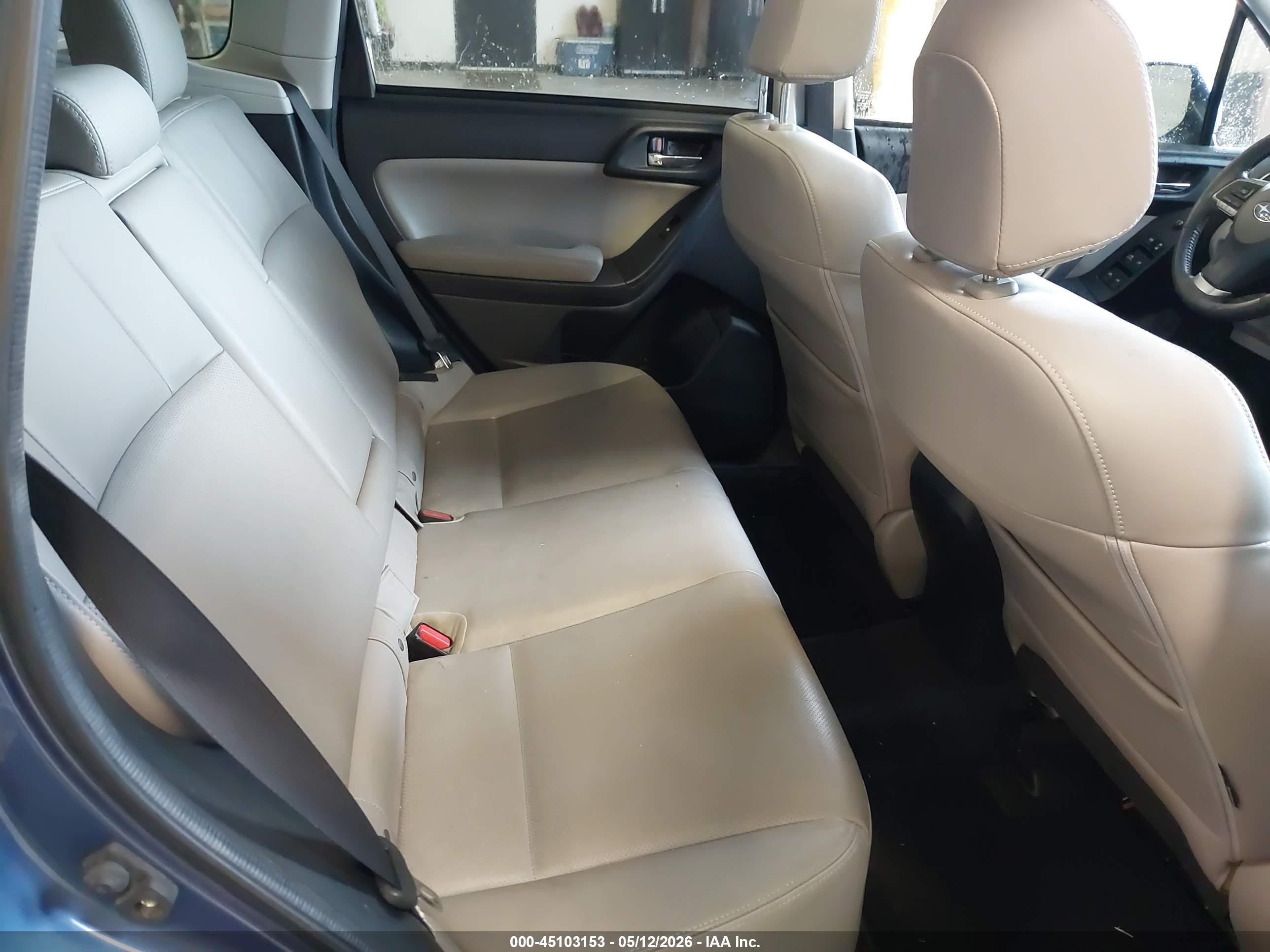 2016 Subaru Forester 2.5i Limited Blue vin: JF2SJAHC9GH540650