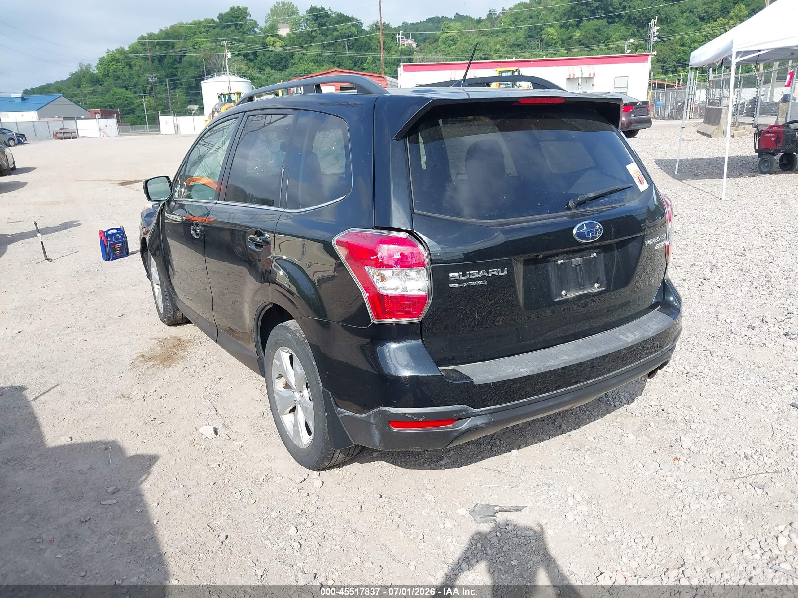 2014 Subaru Forester 2.5i Limited Black vin: JF2SJAHCXEH408946