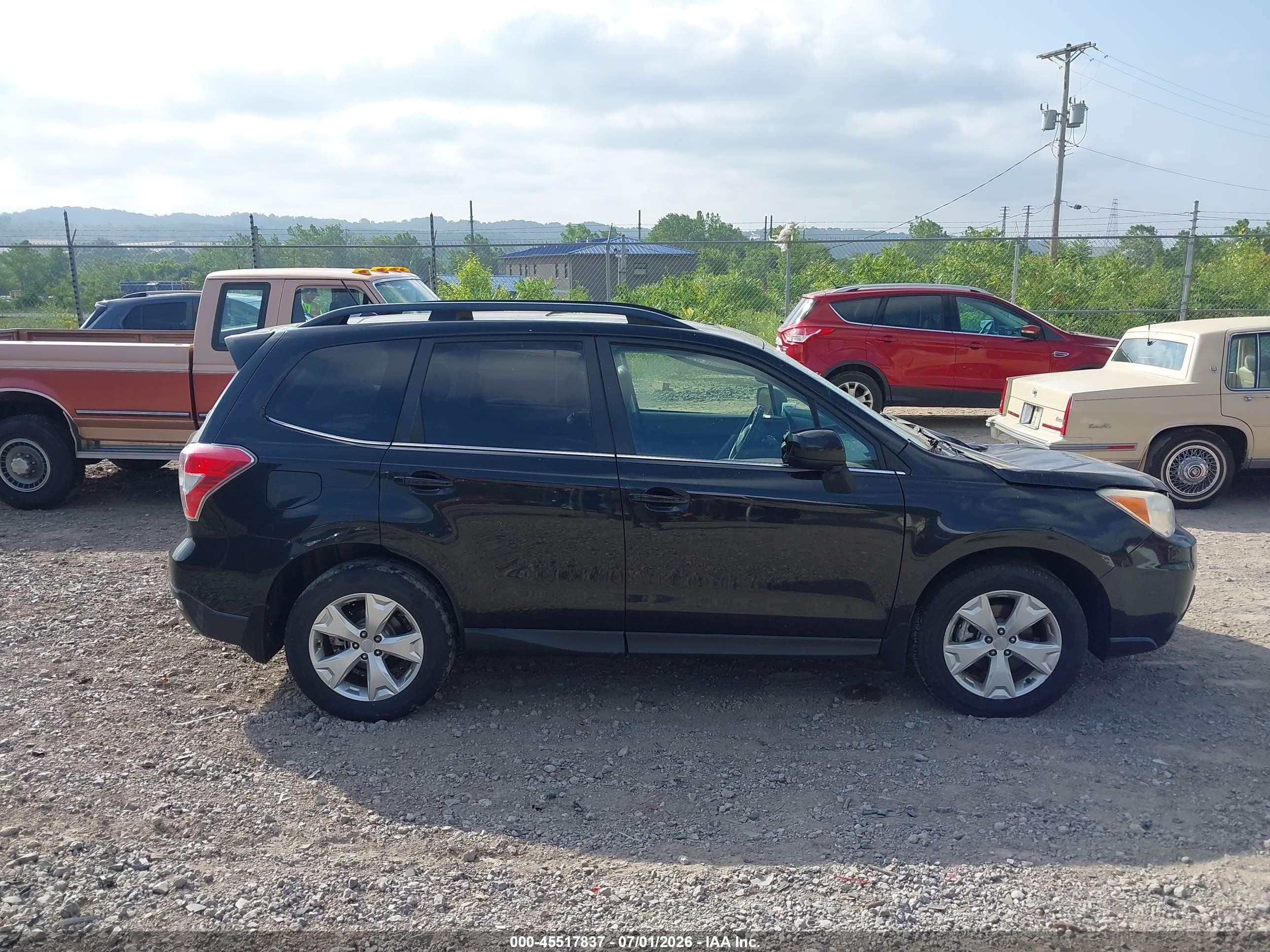 2014 Subaru Forester 2.5i Limited Black vin: JF2SJAHCXEH408946