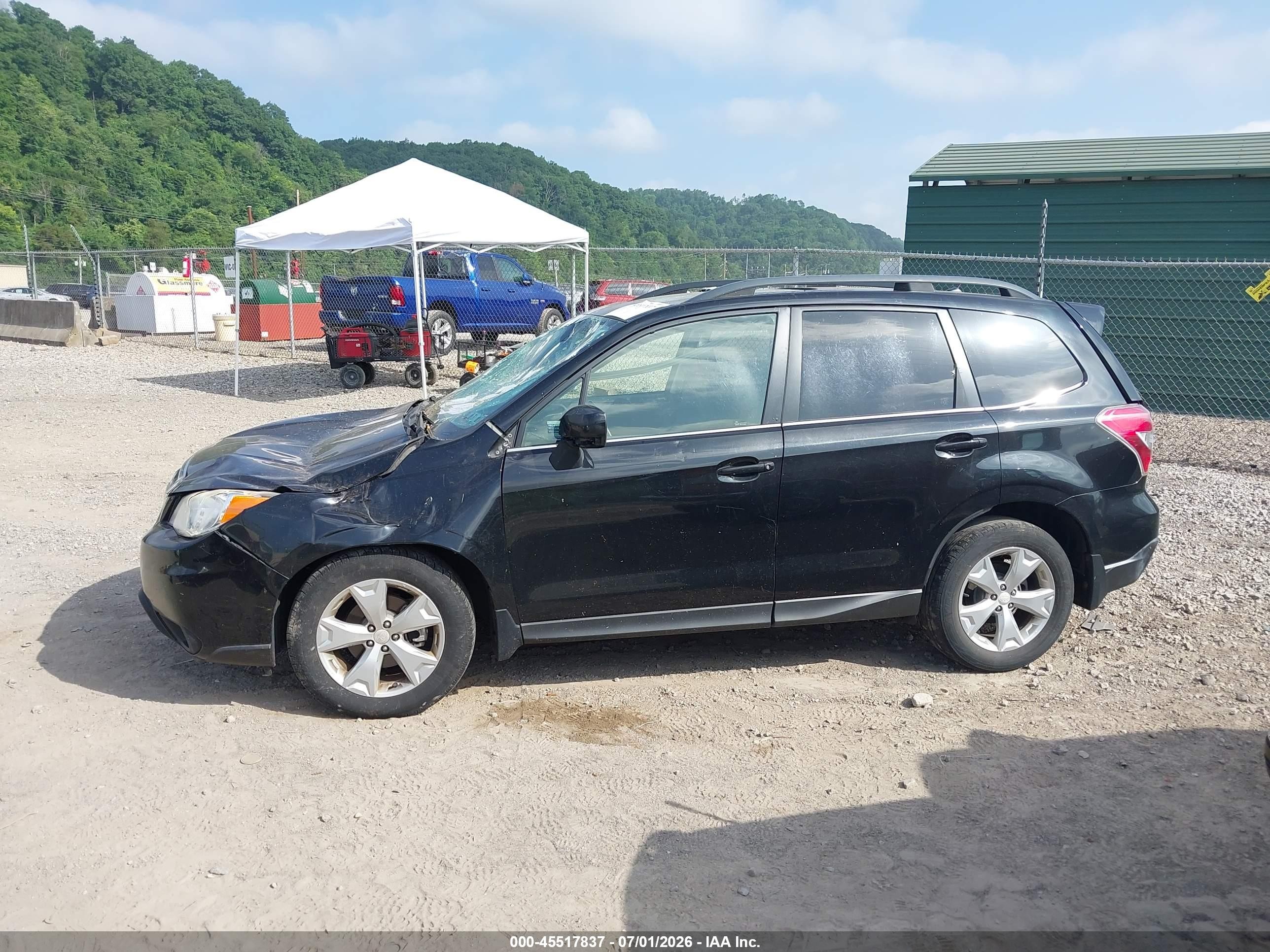 2014 Subaru Forester 2.5i Limited Black vin: JF2SJAHCXEH408946