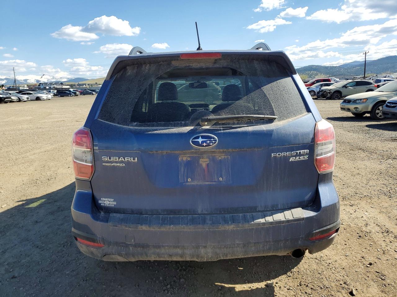 2014 Subaru Forester 2.5i Limited Blue vin: JF2SJAHCXEH467575