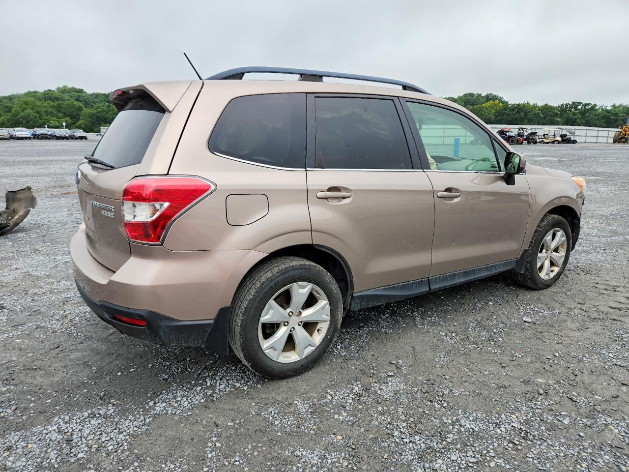2014 Subaru Forester 2.5i Limited Tan vin: JF2SJAHCXEH534191