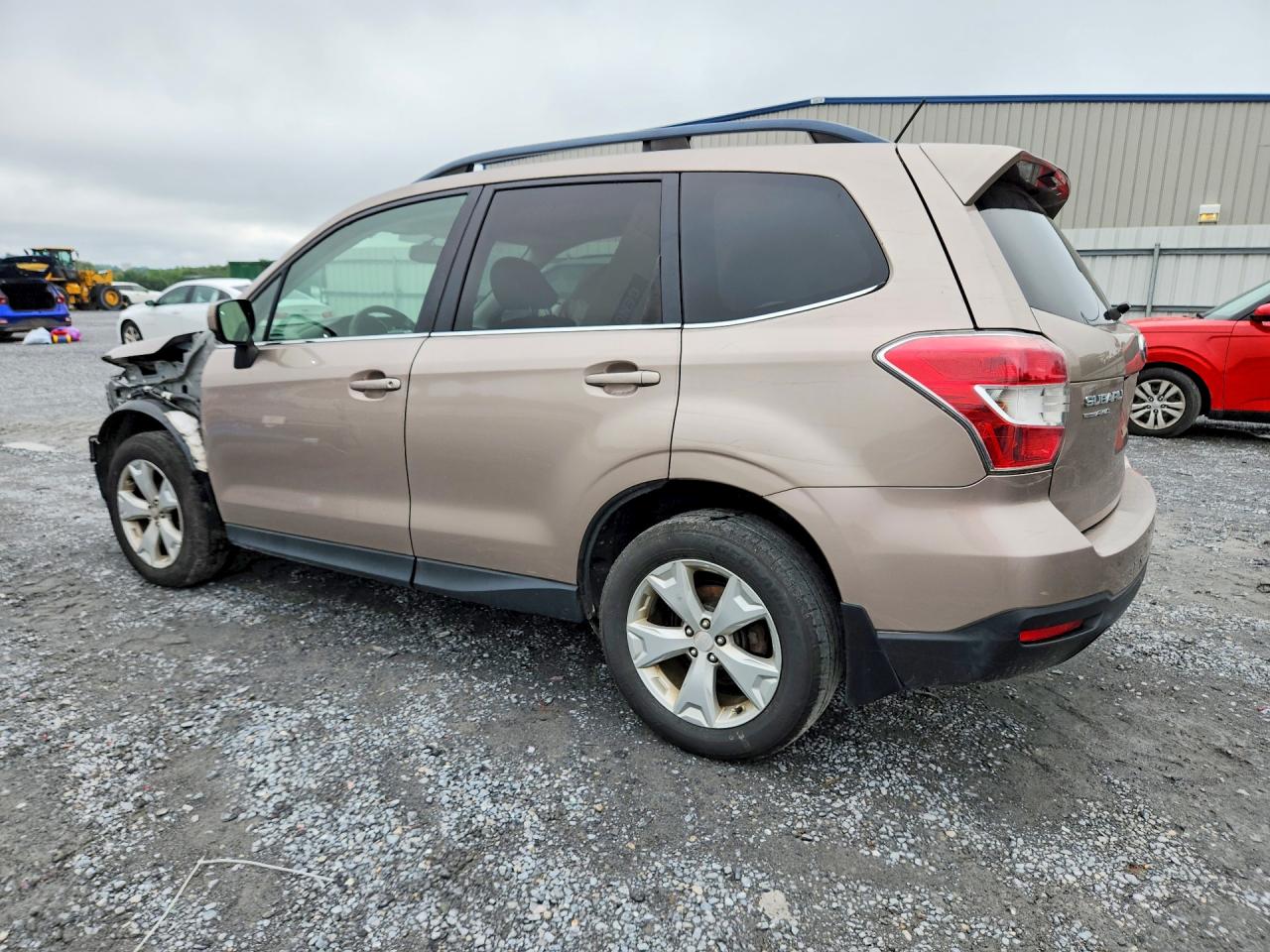 2014 Subaru Forester 2.5i Limited Tan vin: JF2SJAHCXEH534191