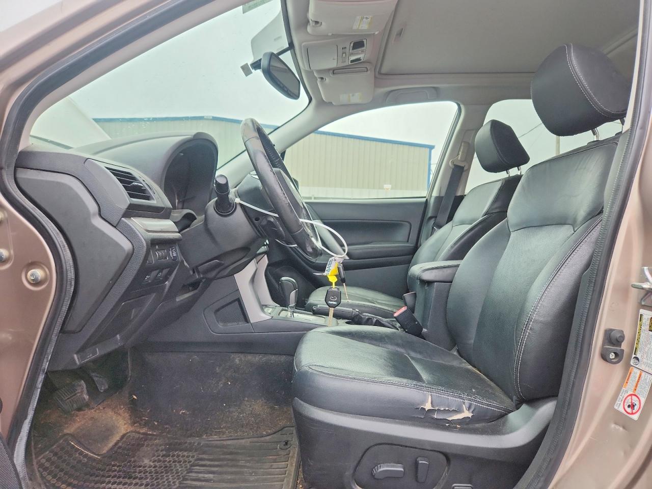 2014 Subaru Forester 2.5i Limited Tan vin: JF2SJAHCXEH534191