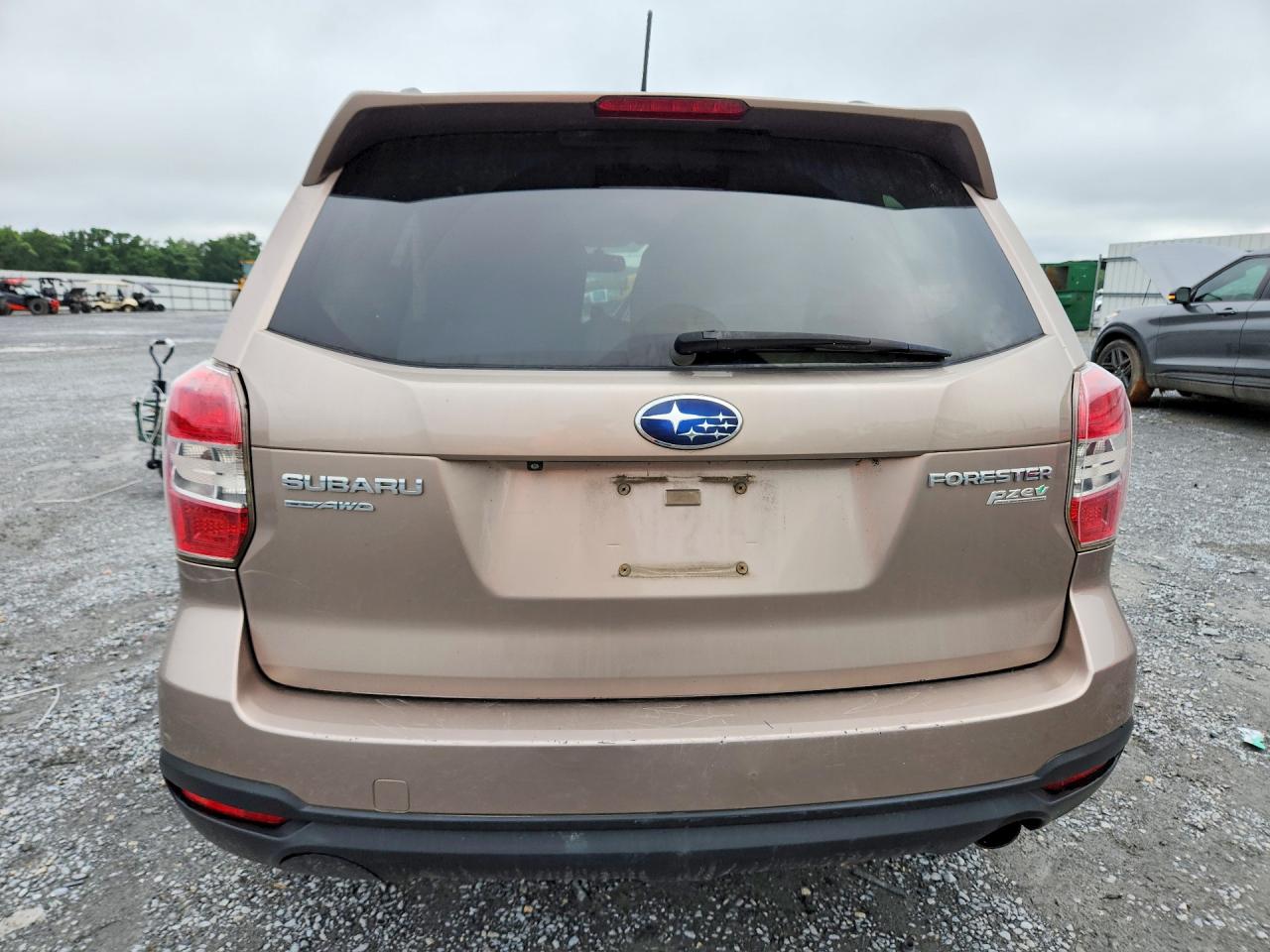 2014 Subaru Forester 2.5i Limited Tan vin: JF2SJAHCXEH534191
