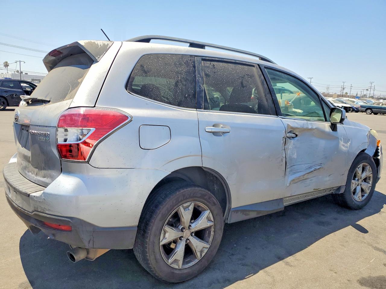 2014 Subaru Forester 2.5i Limited Gray vin: JF2SJAHCXEH558295