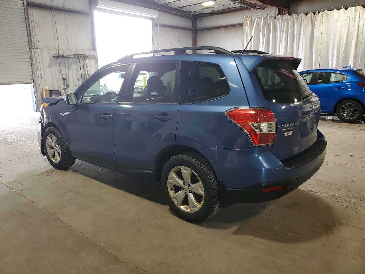 2015 Subaru Forester 2.5i Limited Синий vin: JF2SJAHCXFH460563