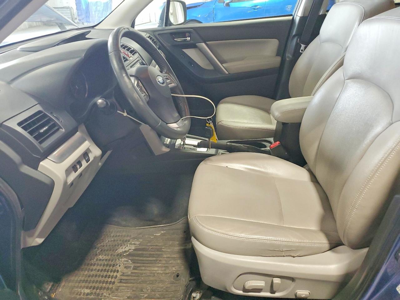 2015 Subaru Forester 2.5i Limited Синий vin: JF2SJAHCXFH460563