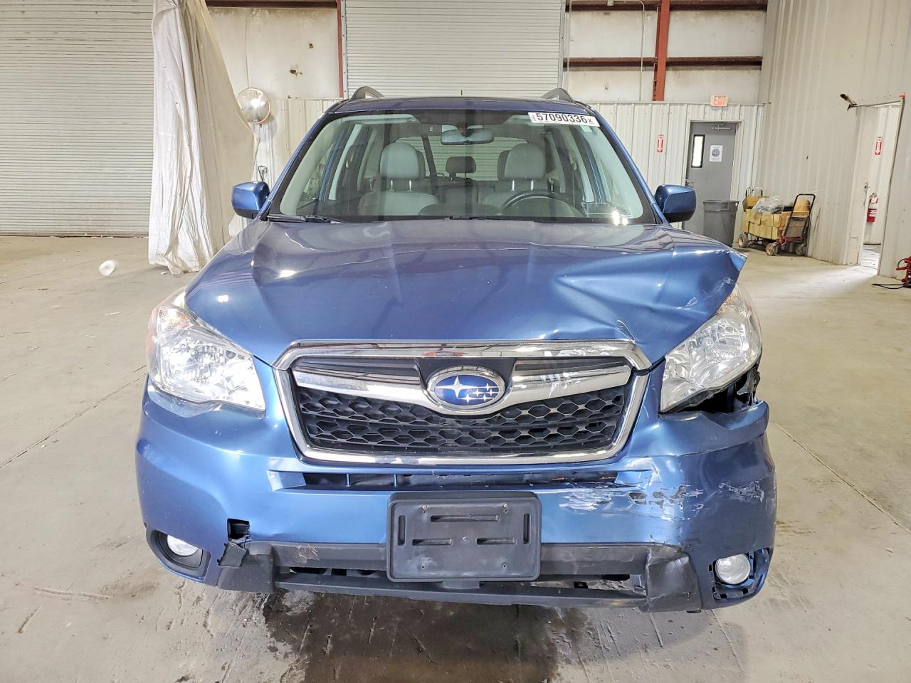 2015 Subaru Forester 2.5i Limited Синий vin: JF2SJAHCXFH460563