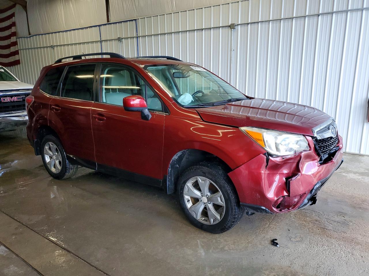2015 Subaru Forester 2.5i Limited Бордовый vin: JF2SJAHCXFH476570