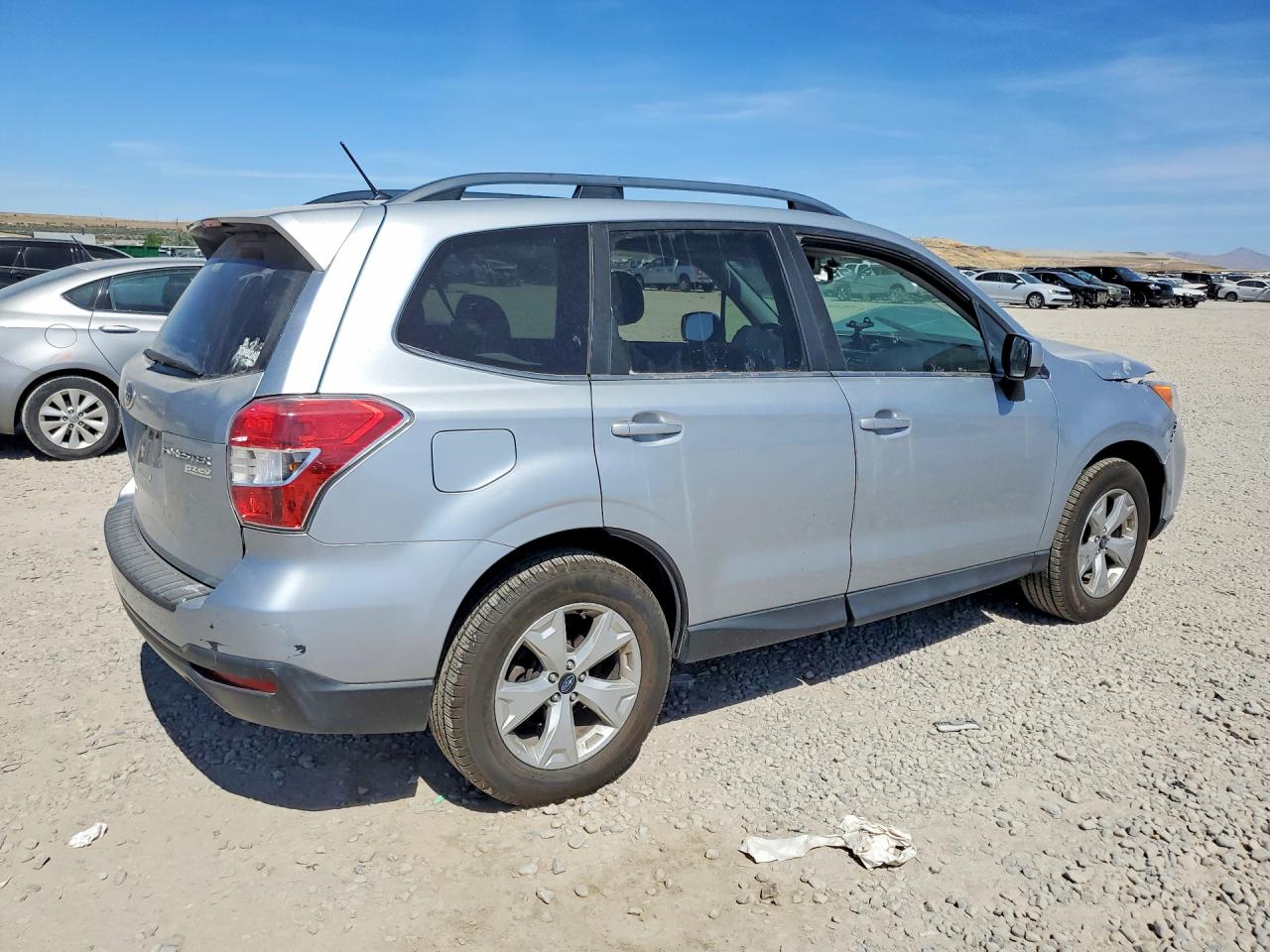 2015 Subaru Forester 2.5i Limited Серебряный vin: JF2SJAHCXFH489416