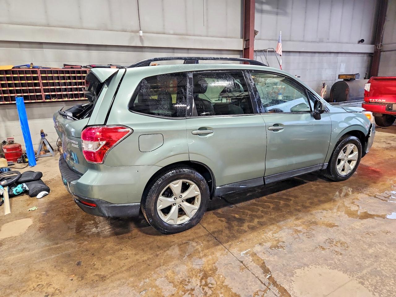 2015 Subaru Forester 2.5i Limited Зеленый vin: JF2SJAHCXFH521801