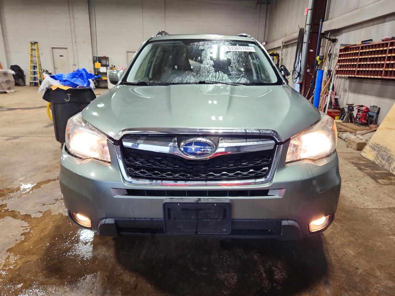 2015 Subaru Forester 2.5i Limited Зеленый vin: JF2SJAHCXFH521801
