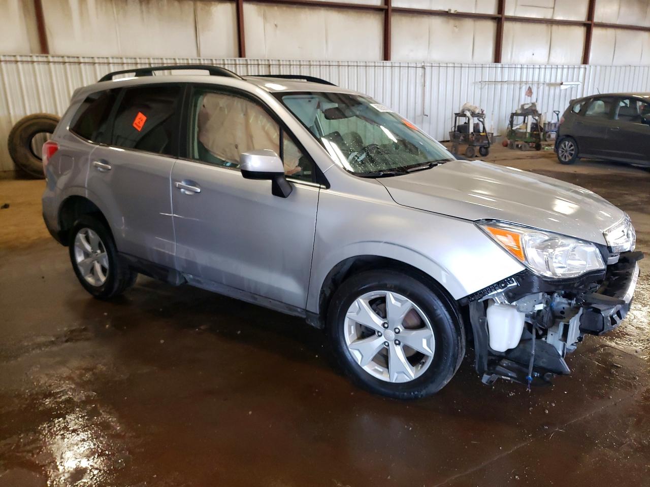 2015 Subaru Forester 2.5i Limited Silver vin: JF2SJAHCXFH541661