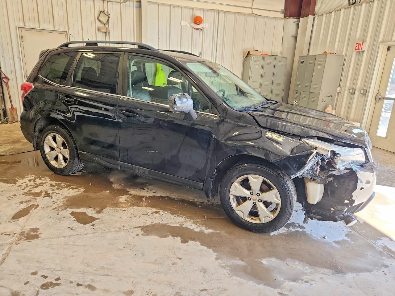 2015 Subaru Forester 2.5i Limited Black vin: JF2SJAHCXFH570254