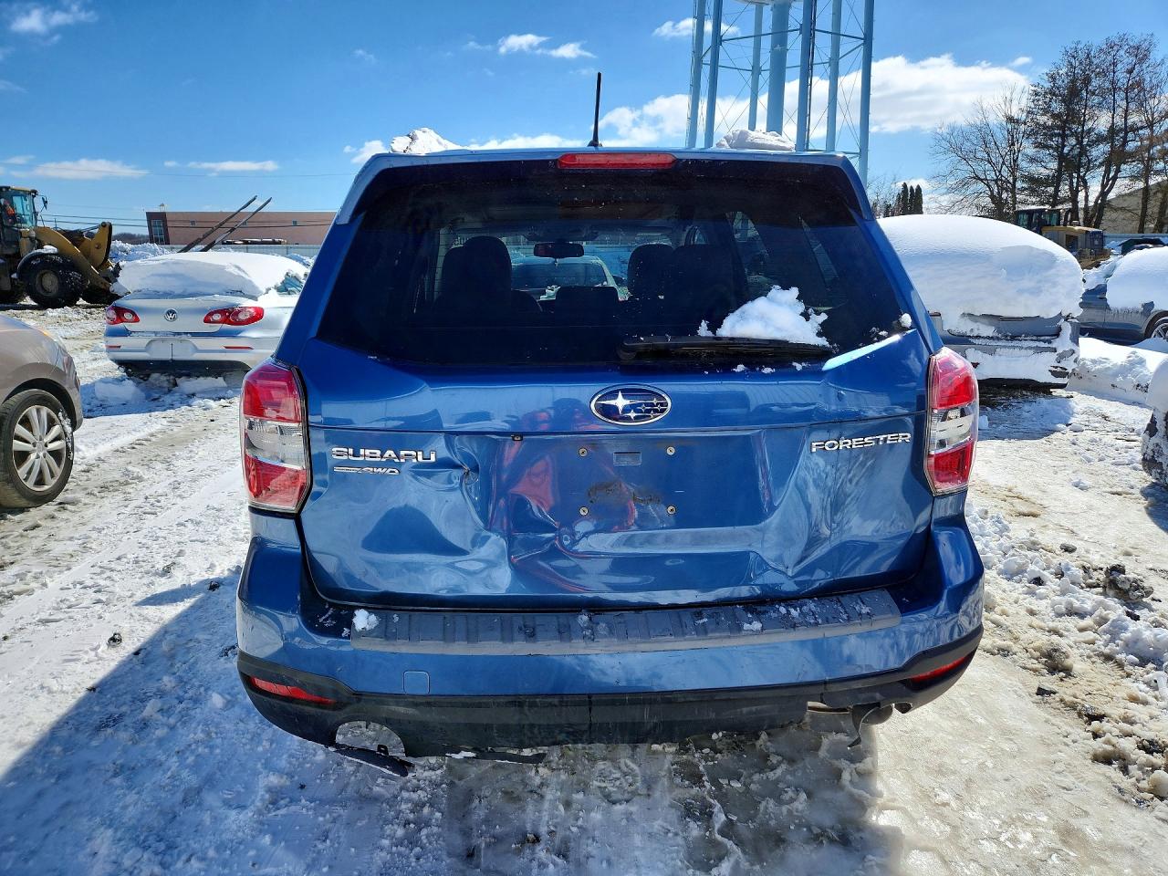 2015 Subaru Forester 2.5i Limited Синий vin: JF2SJAHCXFH573901