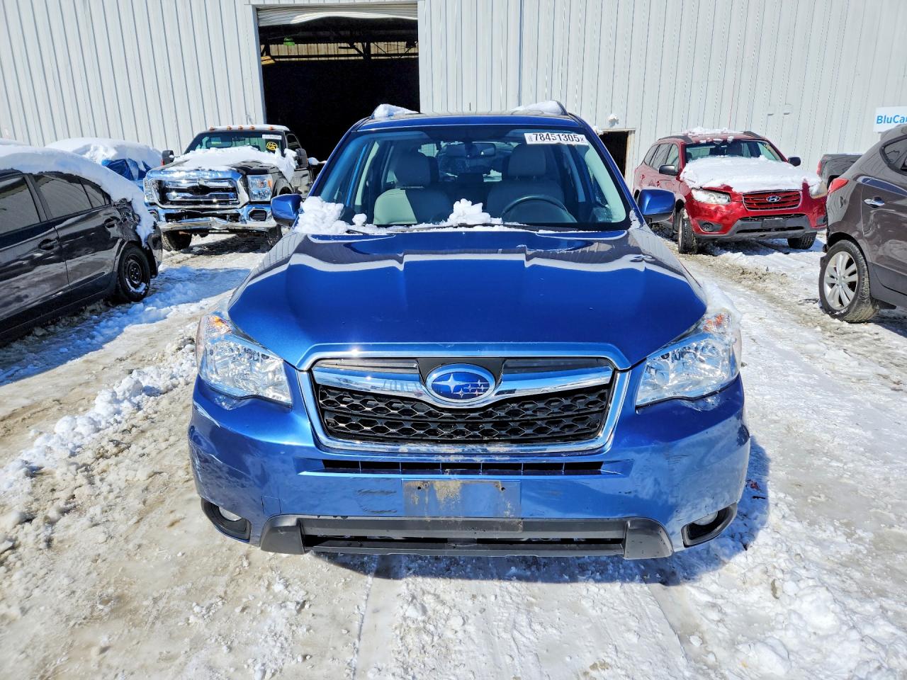 2015 Subaru Forester 2.5i Limited Синий vin: JF2SJAHCXFH573901