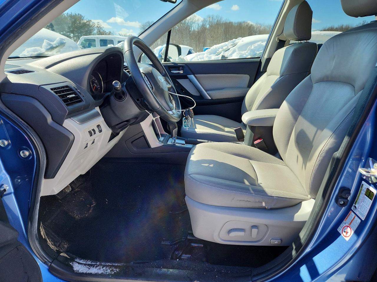 2015 Subaru Forester 2.5i Limited Синий vin: JF2SJAHCXFH573901