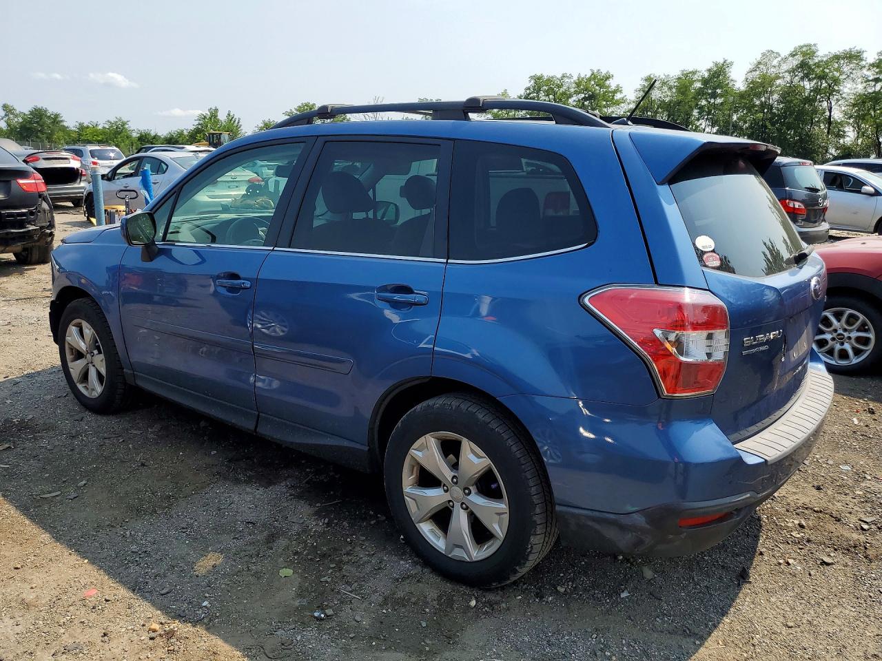 2015 Subaru Forester 2.5i Limited Blue vin: JF2SJAHCXFH596689