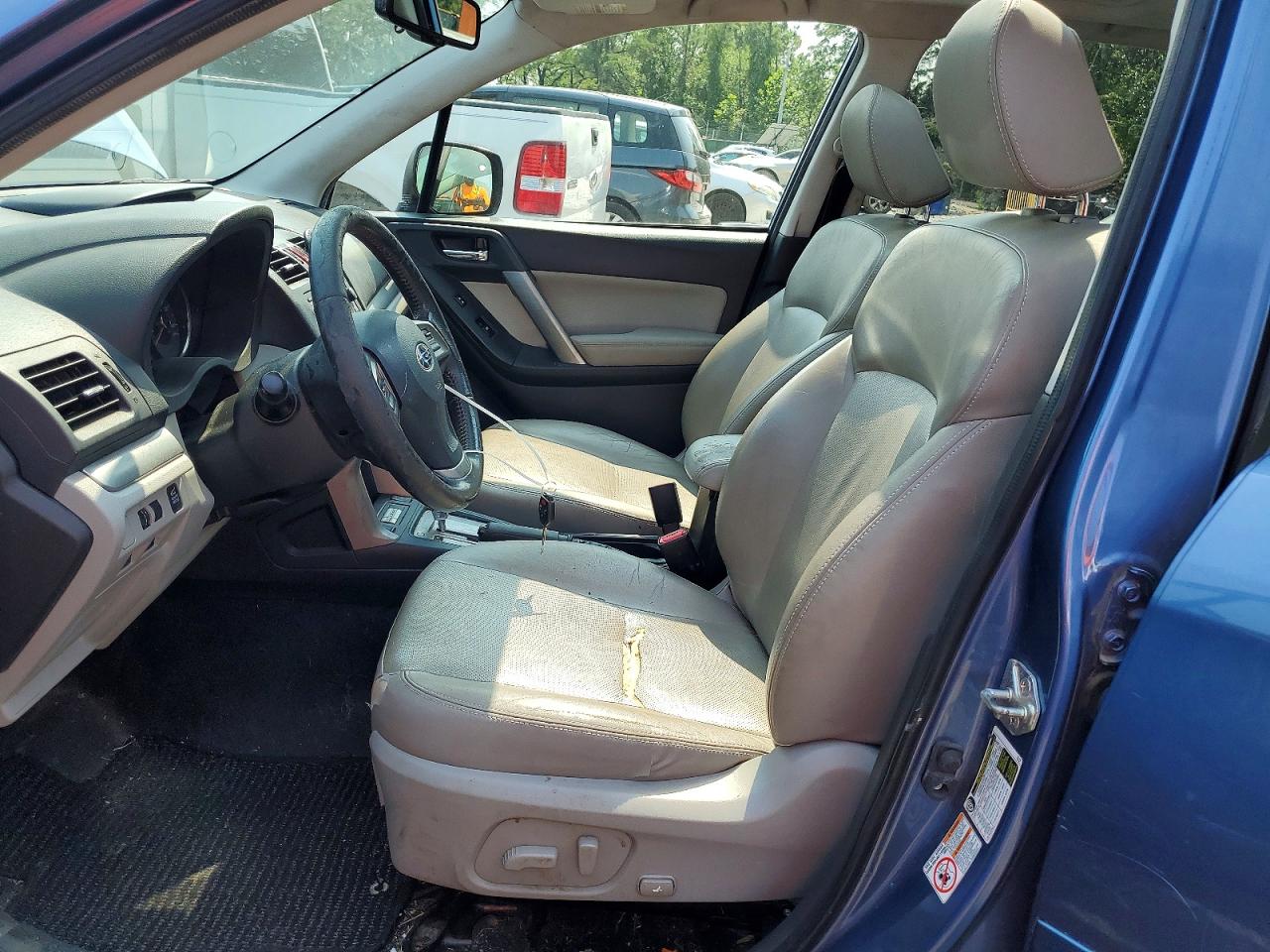 2015 Subaru Forester 2.5i Limited Blue vin: JF2SJAHCXFH596689