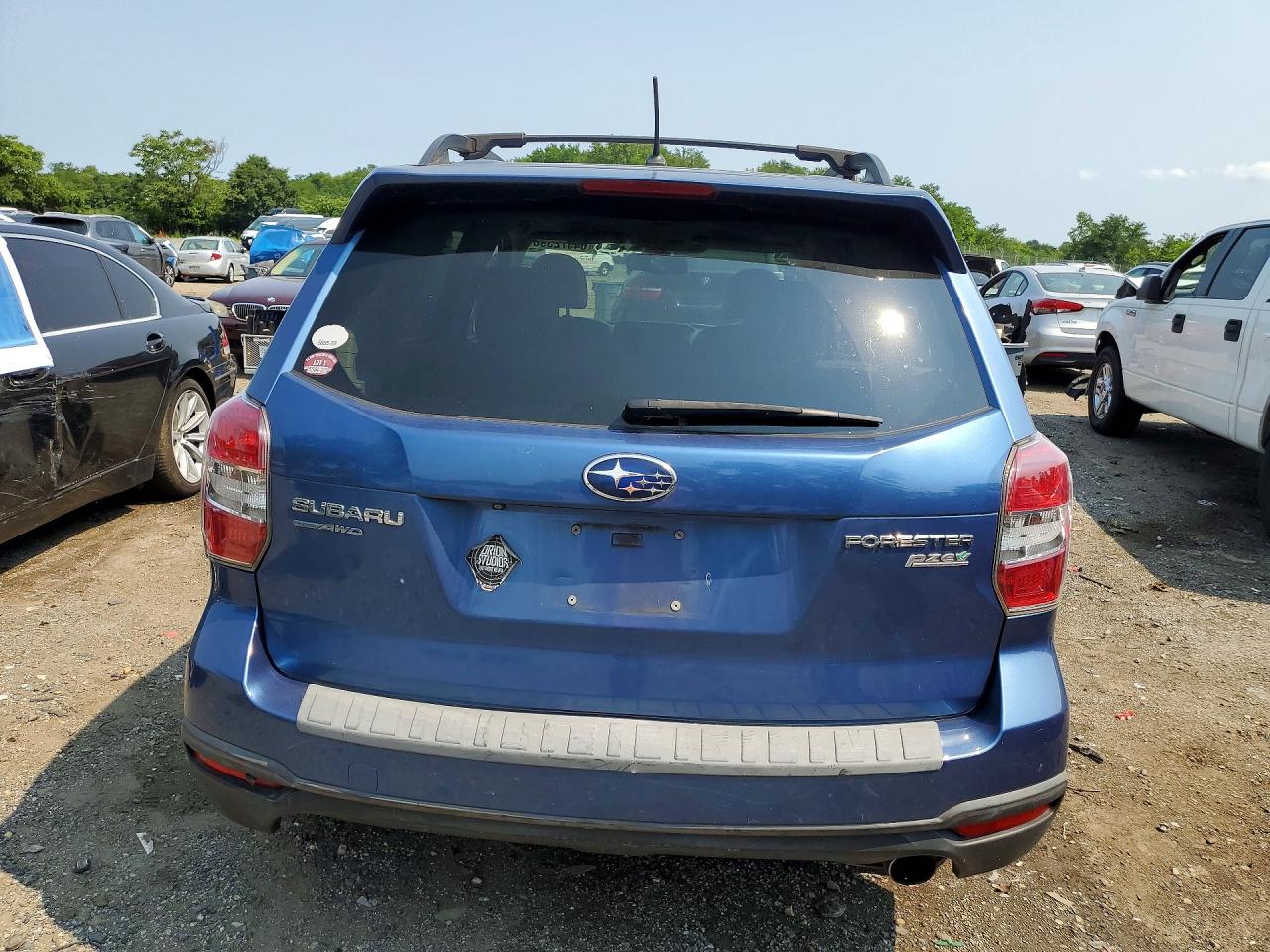 2015 Subaru Forester 2.5i Limited Blue vin: JF2SJAHCXFH596689