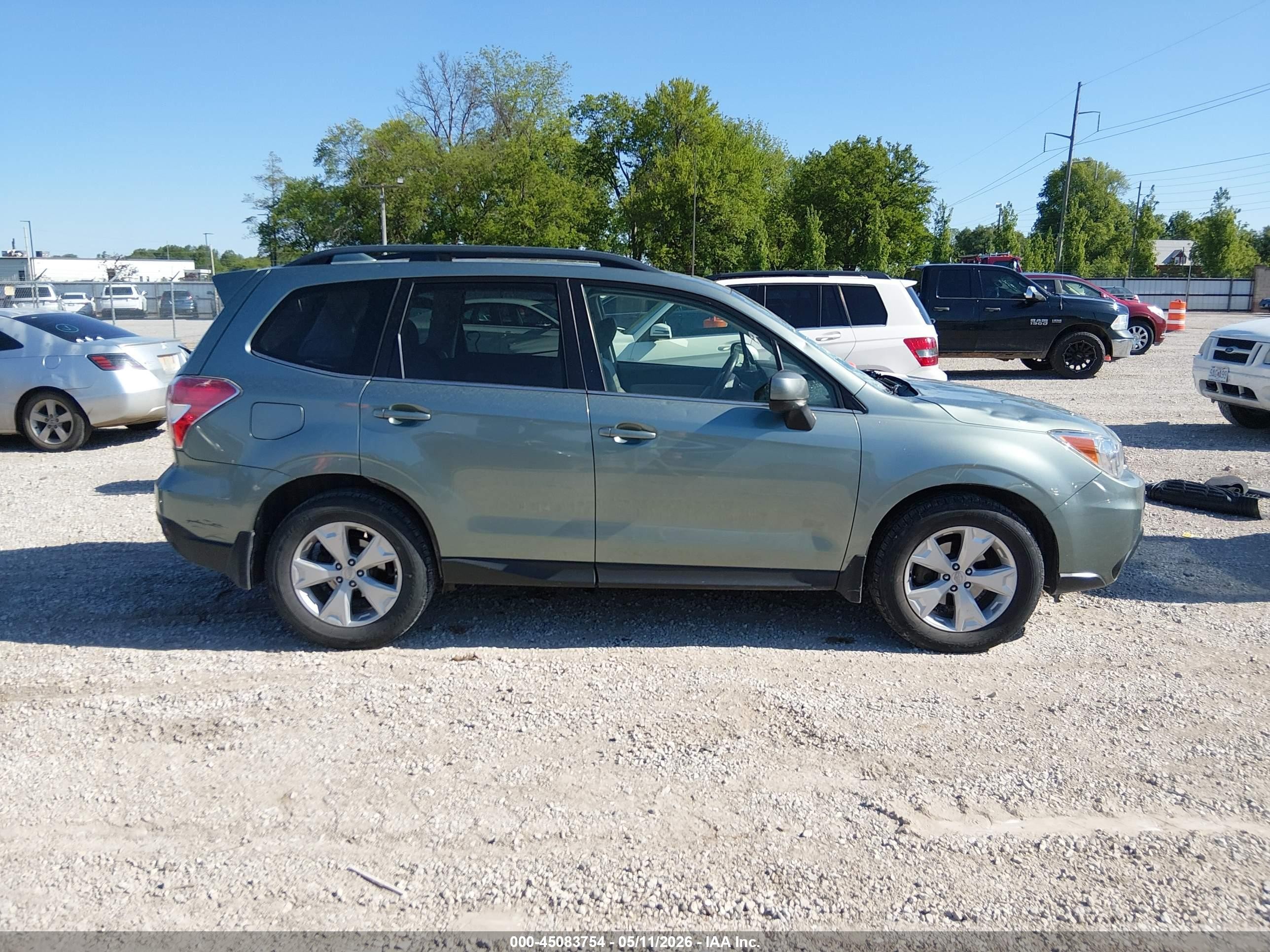 2016 Subaru Forester 2.5i Limited Green vin: JF2SJAHCXGH435485