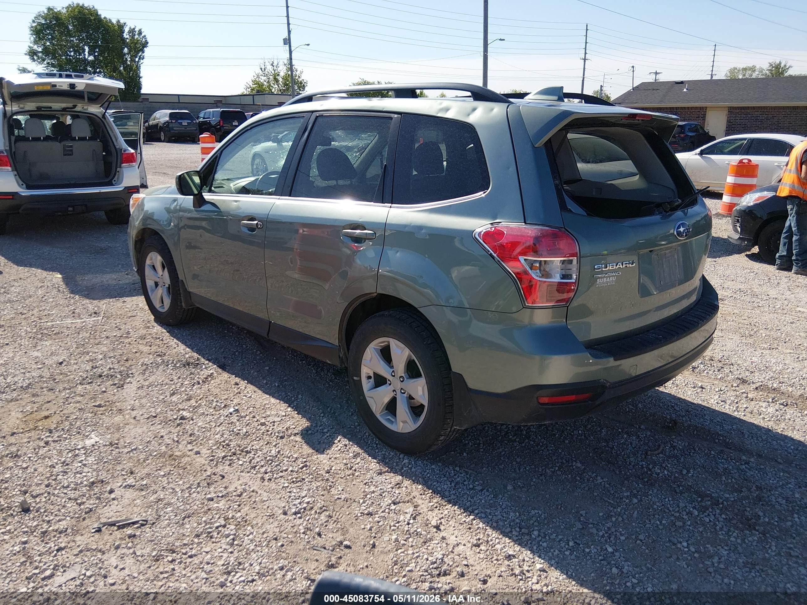 2016 Subaru Forester 2.5i Limited Green vin: JF2SJAHCXGH435485