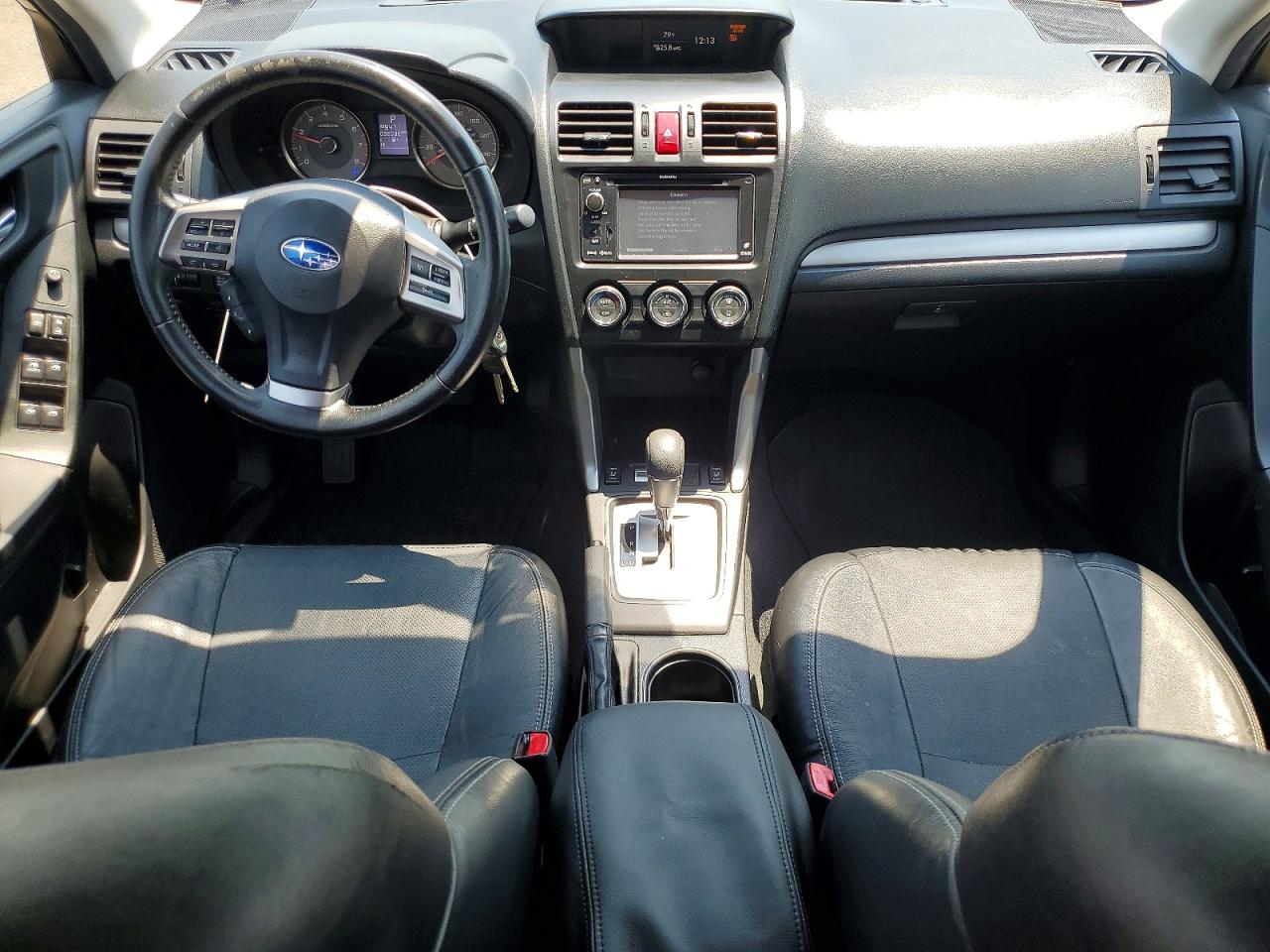 2014 Subaru Forester 2.5i Limited Silver vin: JF2SJAJC0EH488994