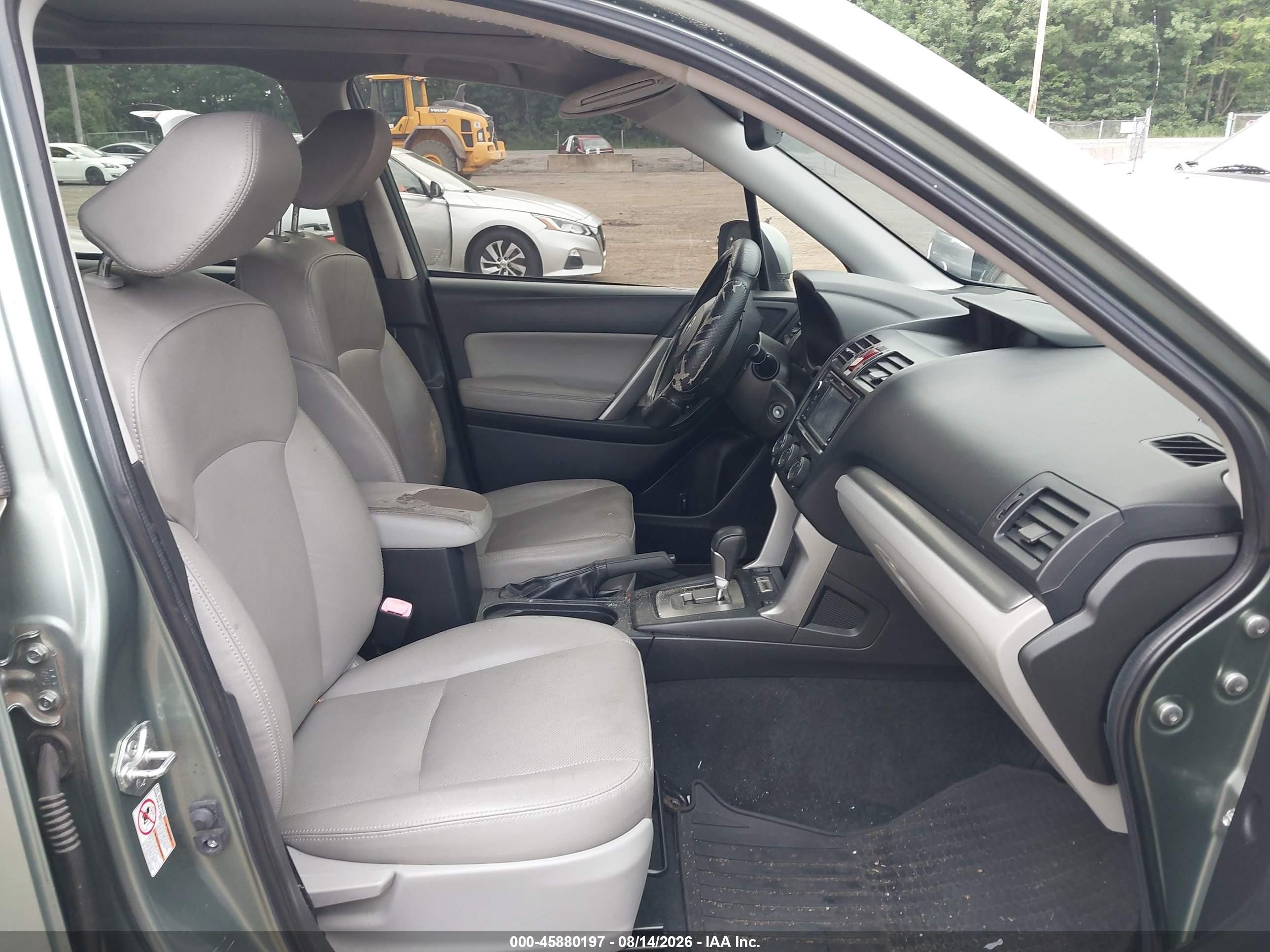 2014 Subaru Forester 2.5i Limited Green vin: JF2SJAJC0EH538485
