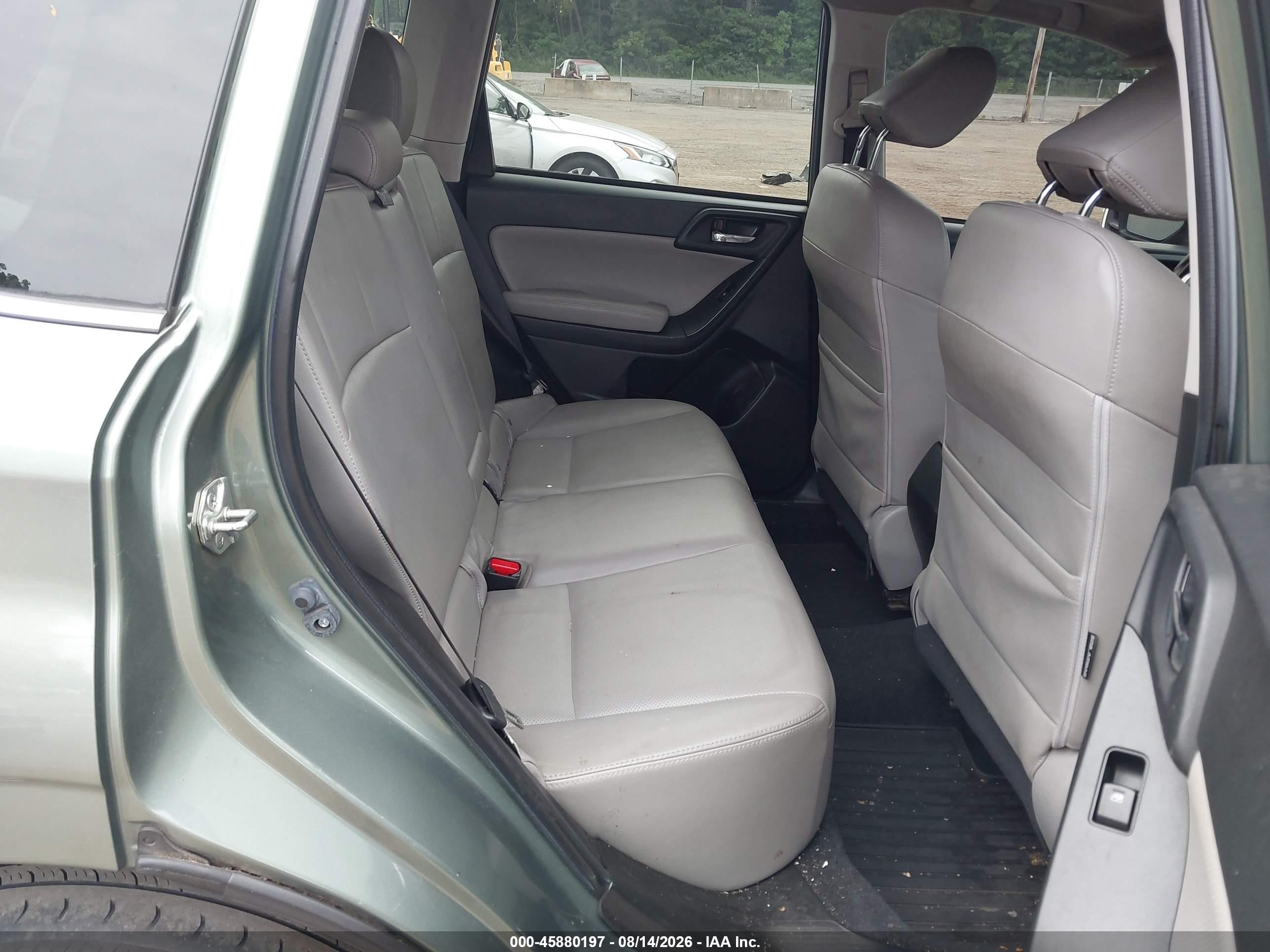 2014 Subaru Forester 2.5i Limited Green vin: JF2SJAJC0EH538485